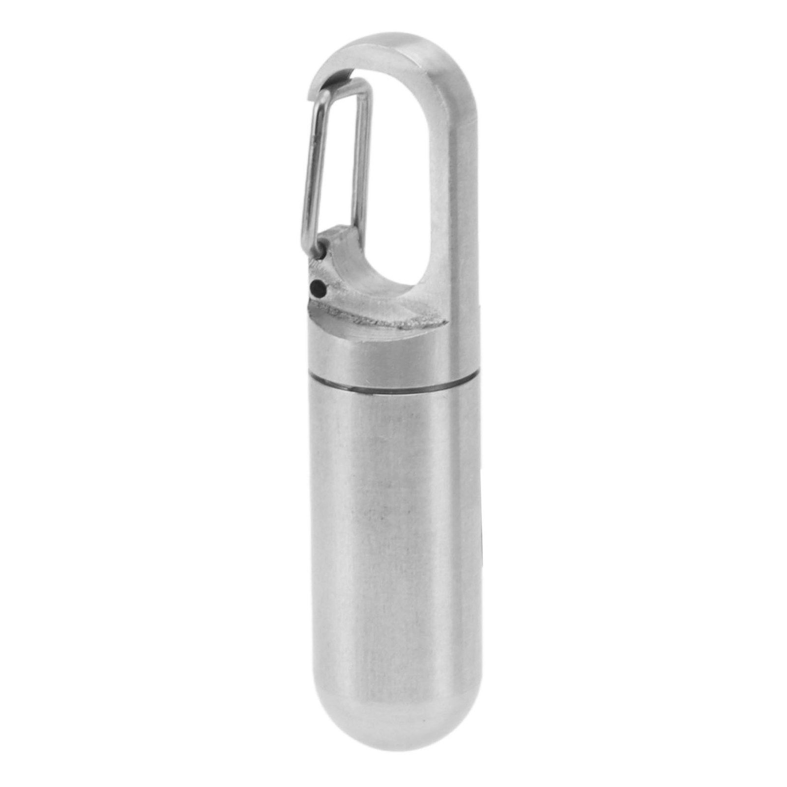 Keychain Tablet Holder Portable Waterproof Stainless Steel Tablet Case for Outdoor Camping Travel Mini - Image 3