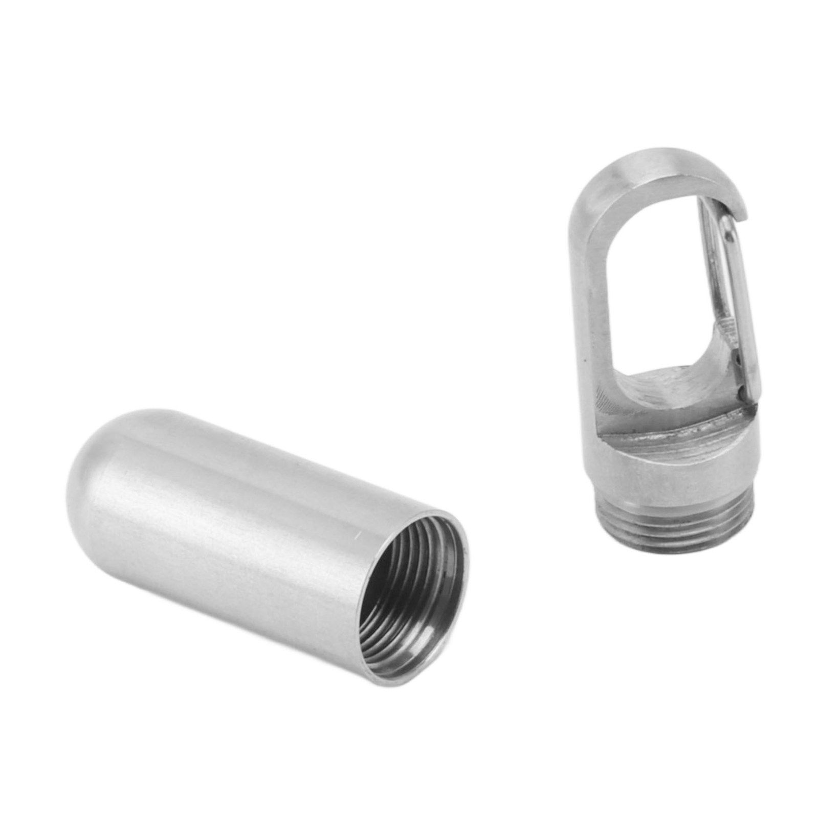 Keychain Tablet Holder Portable Waterproof Stainless Steel Tablet Case for Outdoor Camping Travel Mini - Image 6