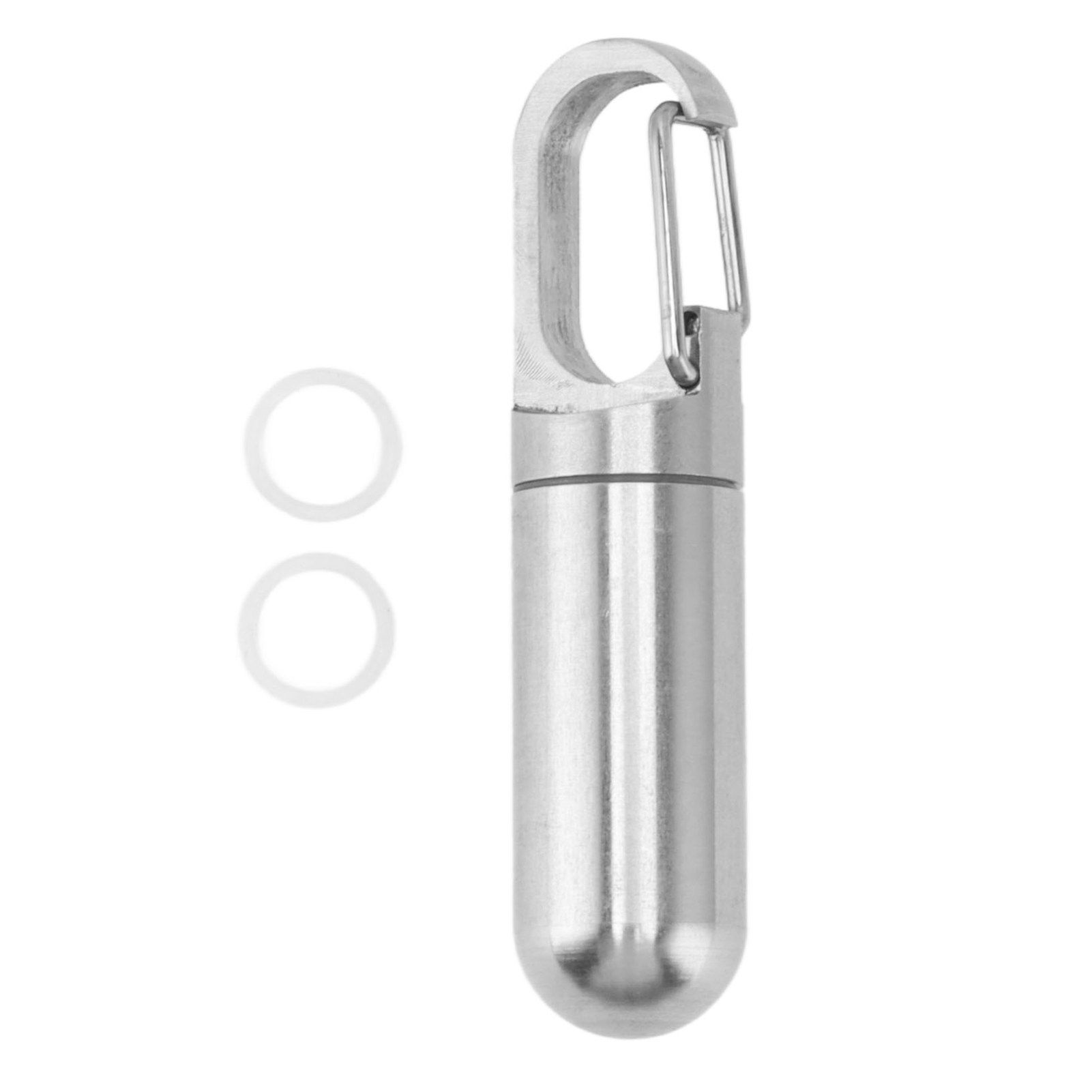 Keychain Tablet Holder Portable Waterproof Stainless Steel Tablet Case for Outdoor Camping Travel Medium - Image 1