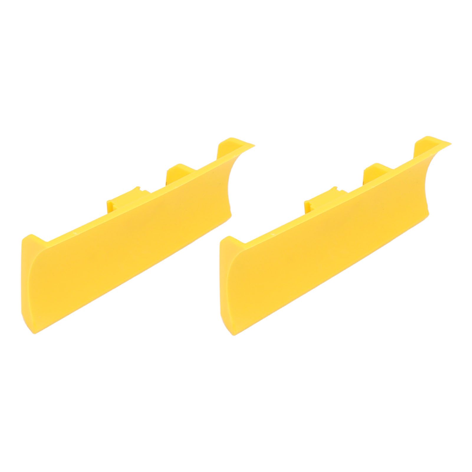 2pcs Snow Plow Shoe Accessories Shoe Ornaments Classic Shoe Ornaments Attachment for Indoor Outdoor Yellow - Image 1