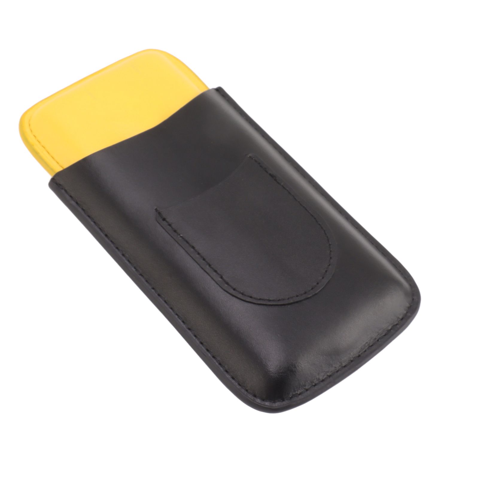 Cigars Leather Cigar Case Portable Cigar Holder Light Weight 3 Holder Cigar Case for Traveling Home - Image 7