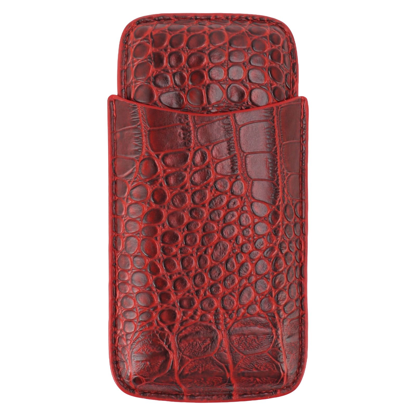Travel Cigar Case Leather Soft Touch Fashion Appearance Portable Cigar Pouch for 3 Cigars 74 - Image 2