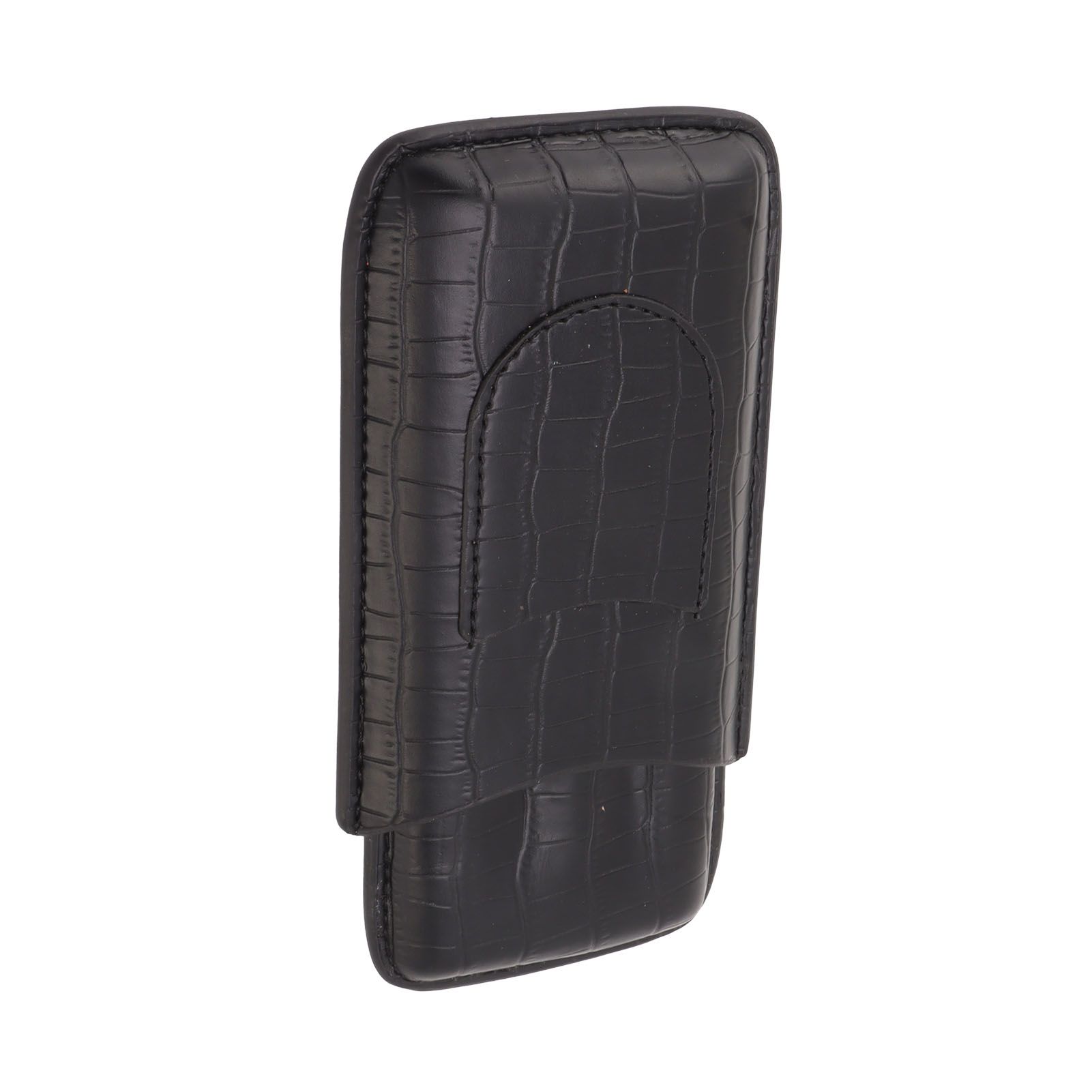 Cigar Holder Portable Tight Stitching Colorfast Lightweight 3 Finger Cigar Humidor Case for Travel Home - Image 6