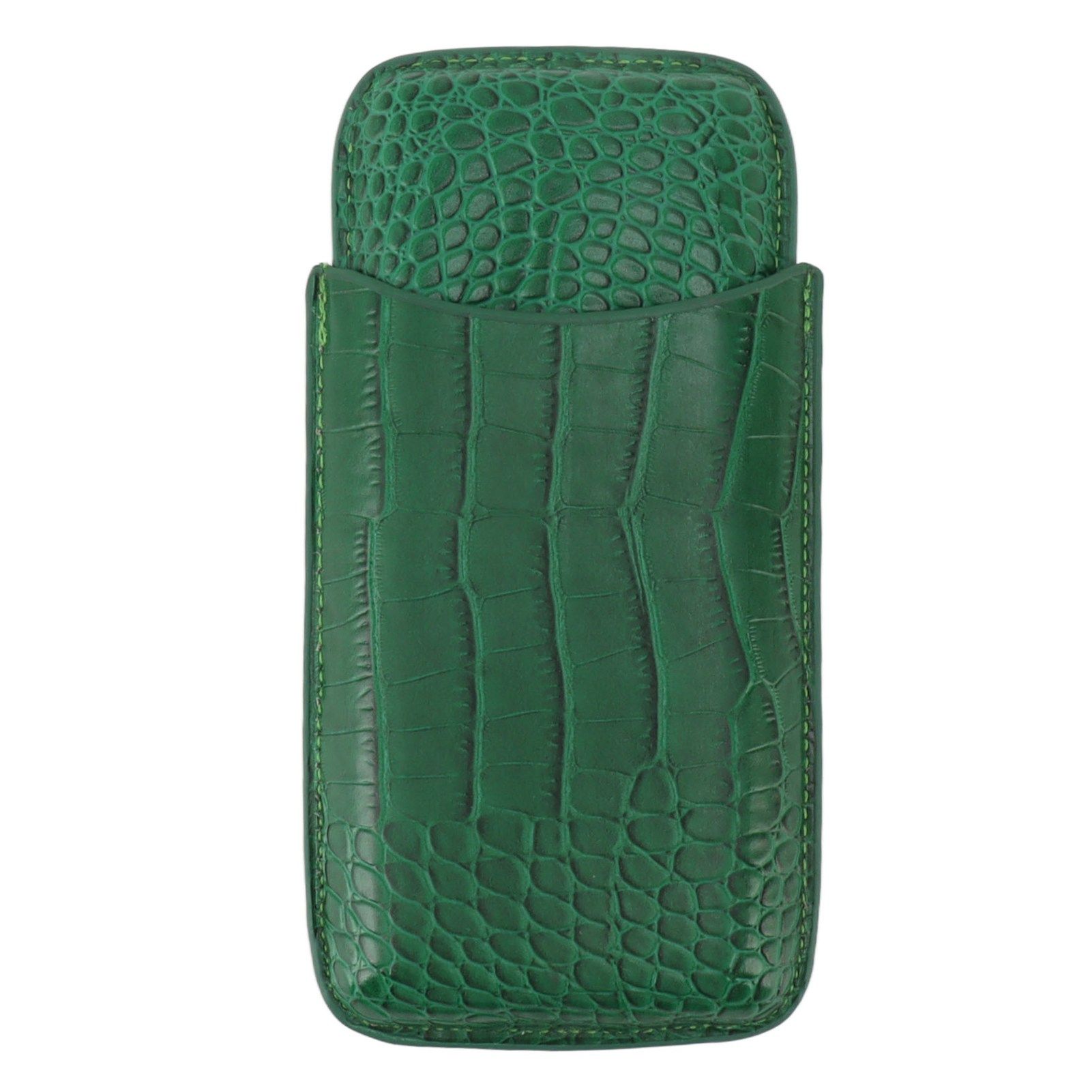 Cigar Holder Case Artificial Leather Portable Durable Elegant 3 Finger Cigar Box for Travel Outdoor Business 81 - Image 7