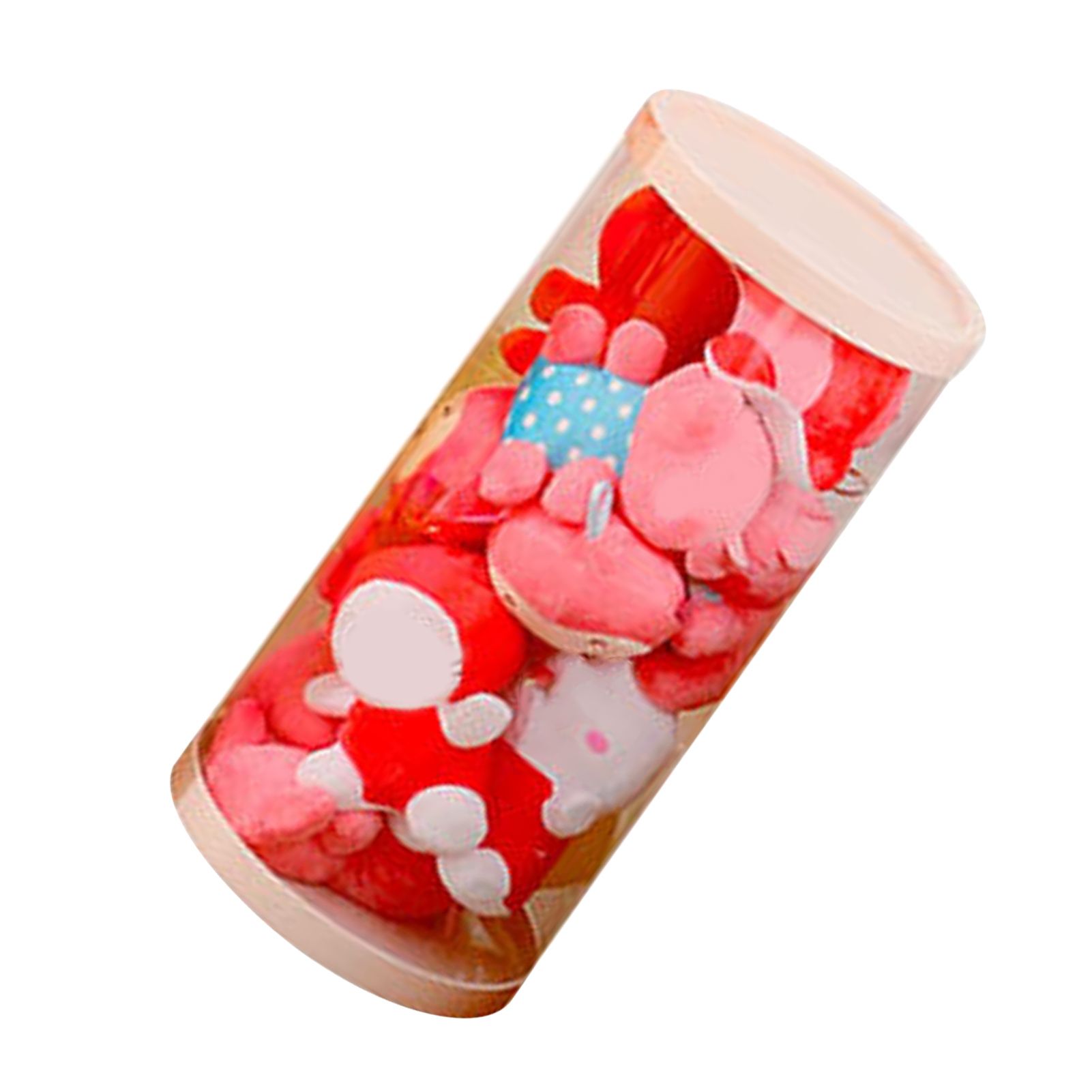 Doll Storage Bucket Transparent Rotatable PVC 26cm Stuffed Animal Storage Bucket for Home 50cm / 19.7in - Image 4
