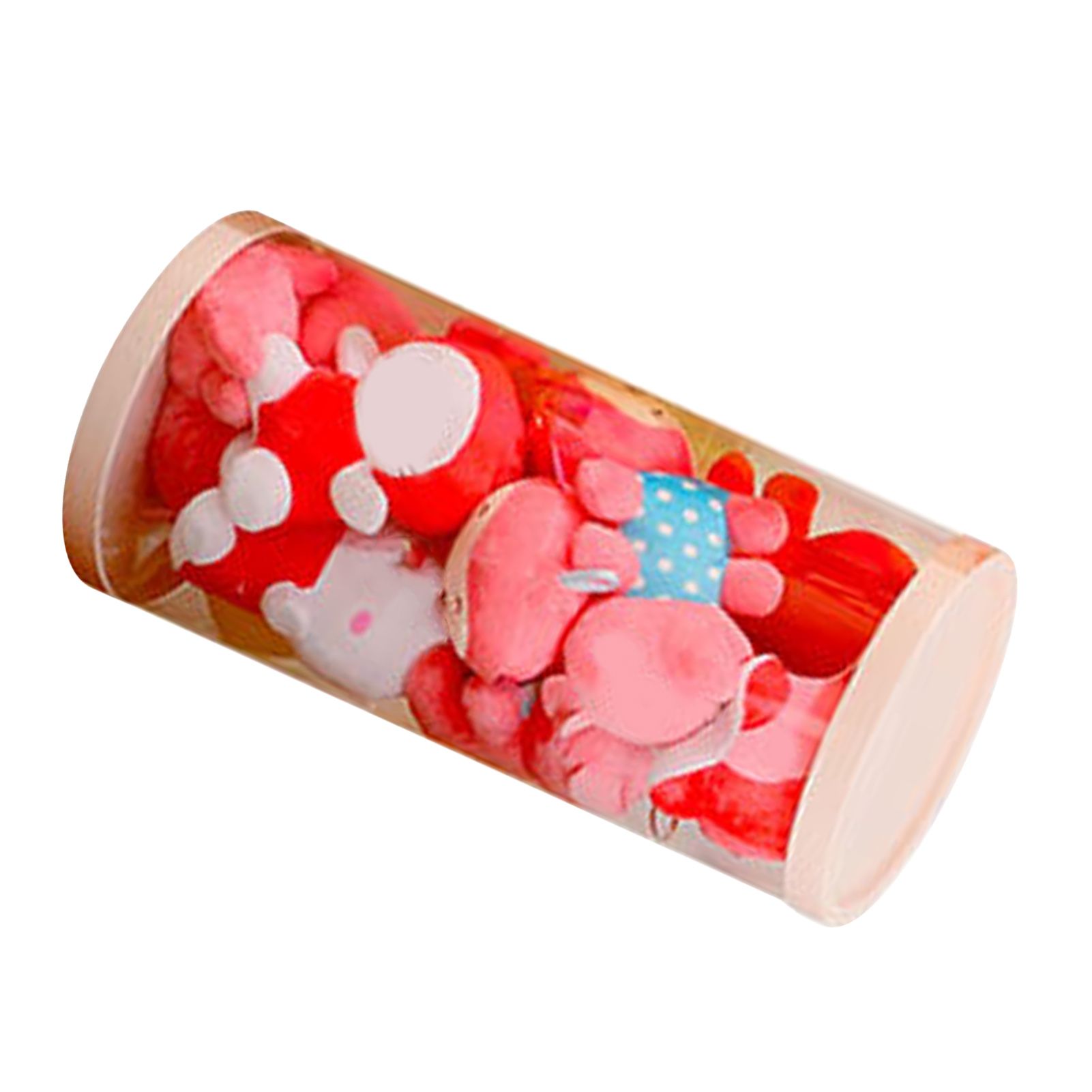 Doll Storage Bucket Transparent Rotatable PVC 26cm Stuffed Animal Storage Bucket for Home 50cm / 19.7in - Image 5