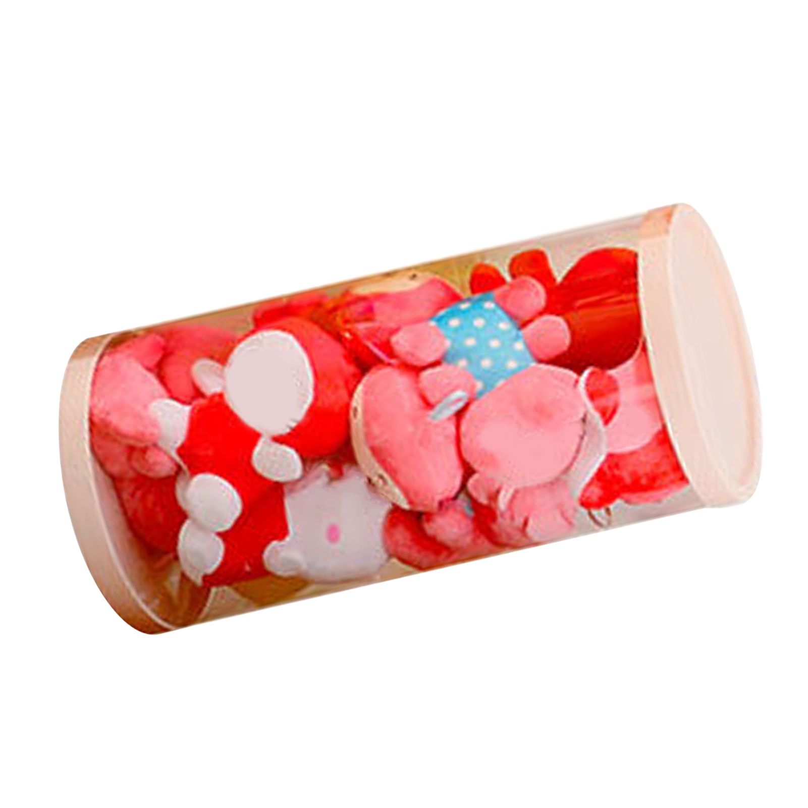 Doll Storage Bucket Transparent Rotatable PVC 26cm Stuffed Animal Storage Bucket for Home 50cm / 19.7in - Image 7