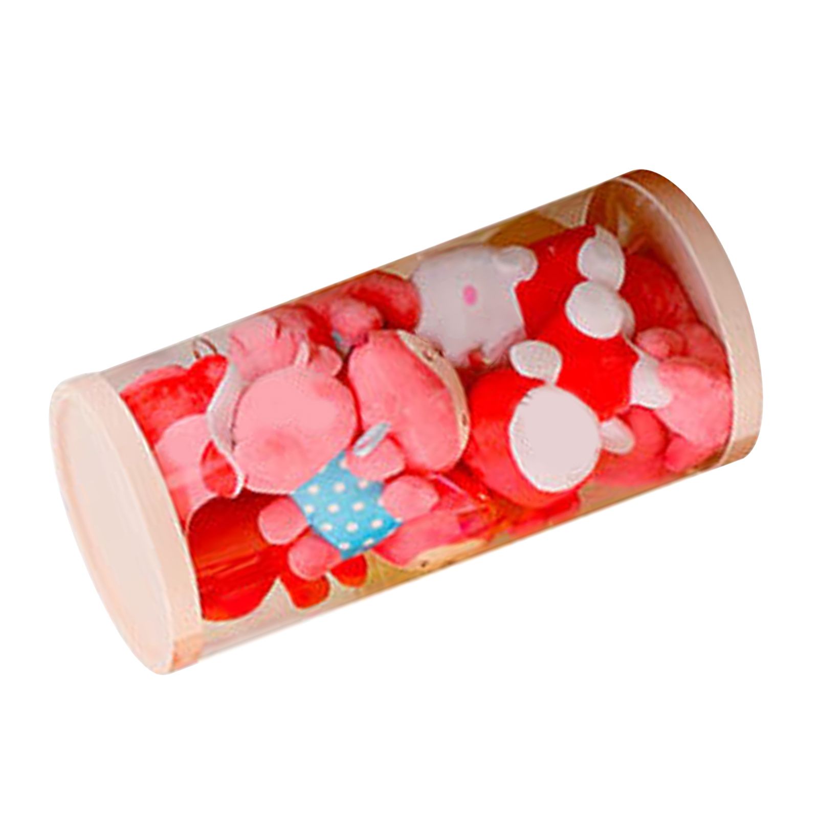 Doll Storage Bucket Transparent Rotatable PVC 26cm Stuffed Animal Storage Bucket for Home 50cm / 19.7in - Image 8