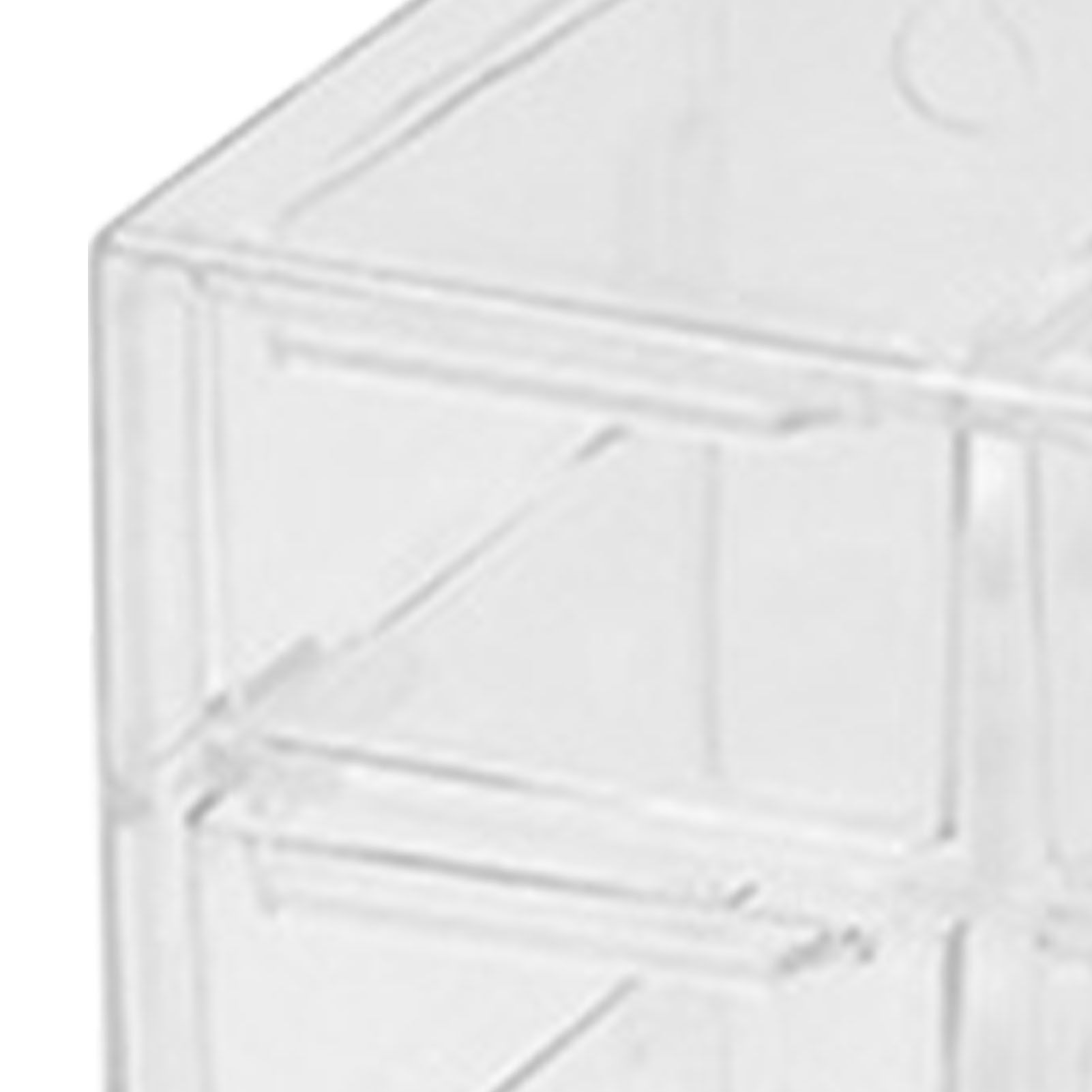 Grid Storage Box Dustproof Transparent Plastic Container Organizer for Jewelry Necklace DIY Art Craft 6 Compartments - Image 7