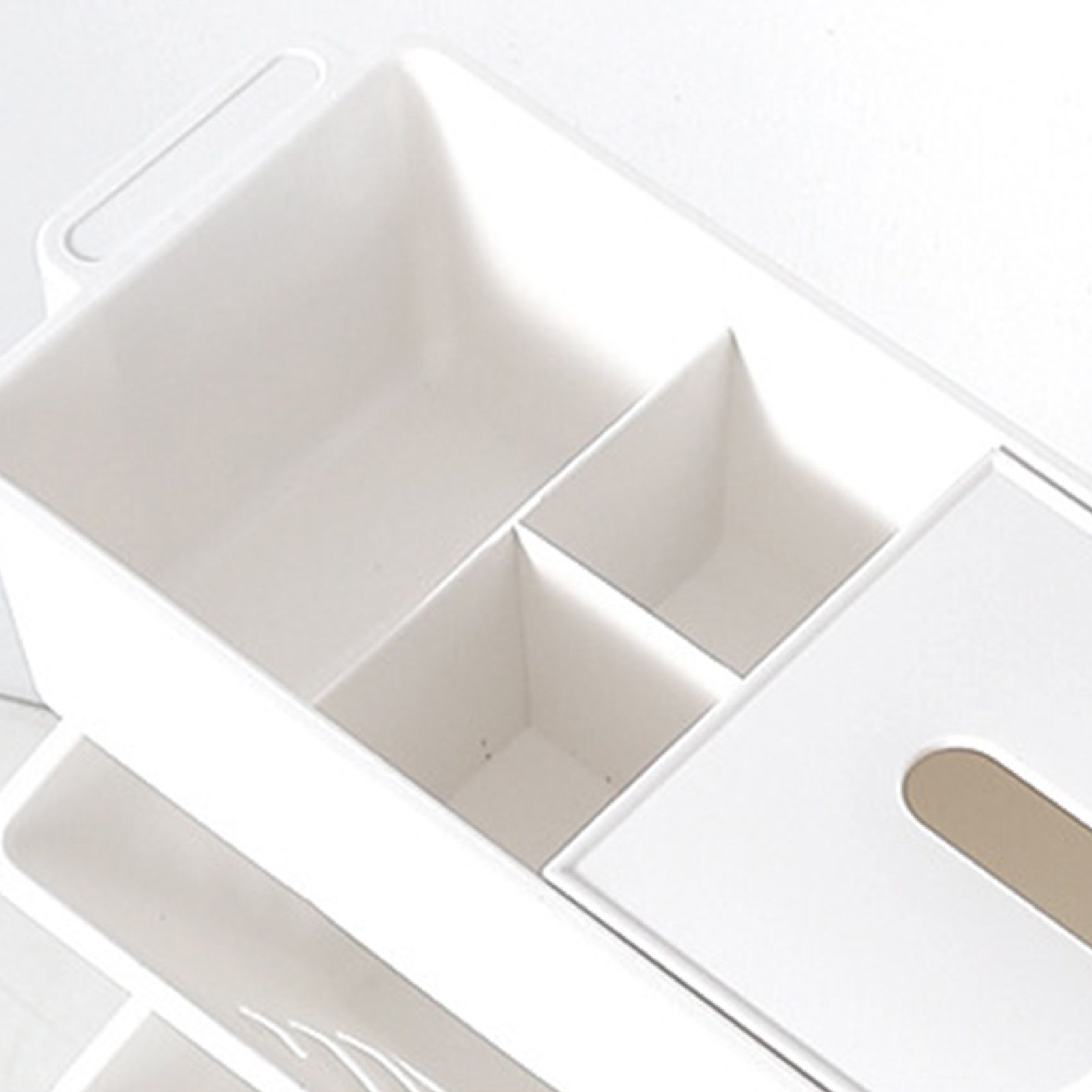 Movable Bookshelf Large Capacity Rotatable Removable Plastic Practical Rolling Organization Shelf 5 Layer - Image 7