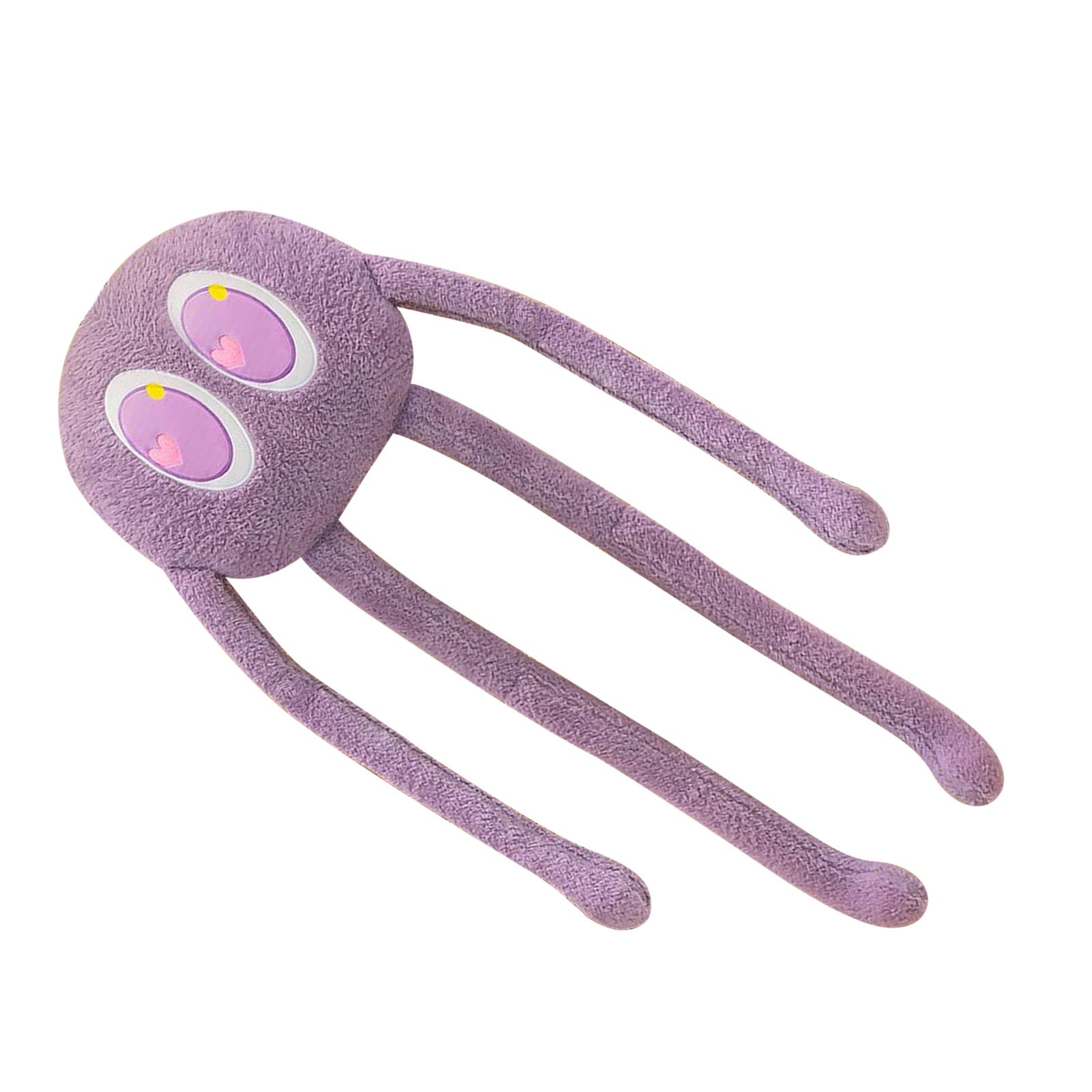 Plush Octopus Pillow Cute Shape Soft Comfortable Stuffed Octopus Doll Toy with 4 Legs for Home Bedroom Office Purple 90cm/35.4in, 480g/16.7oz - Image 2