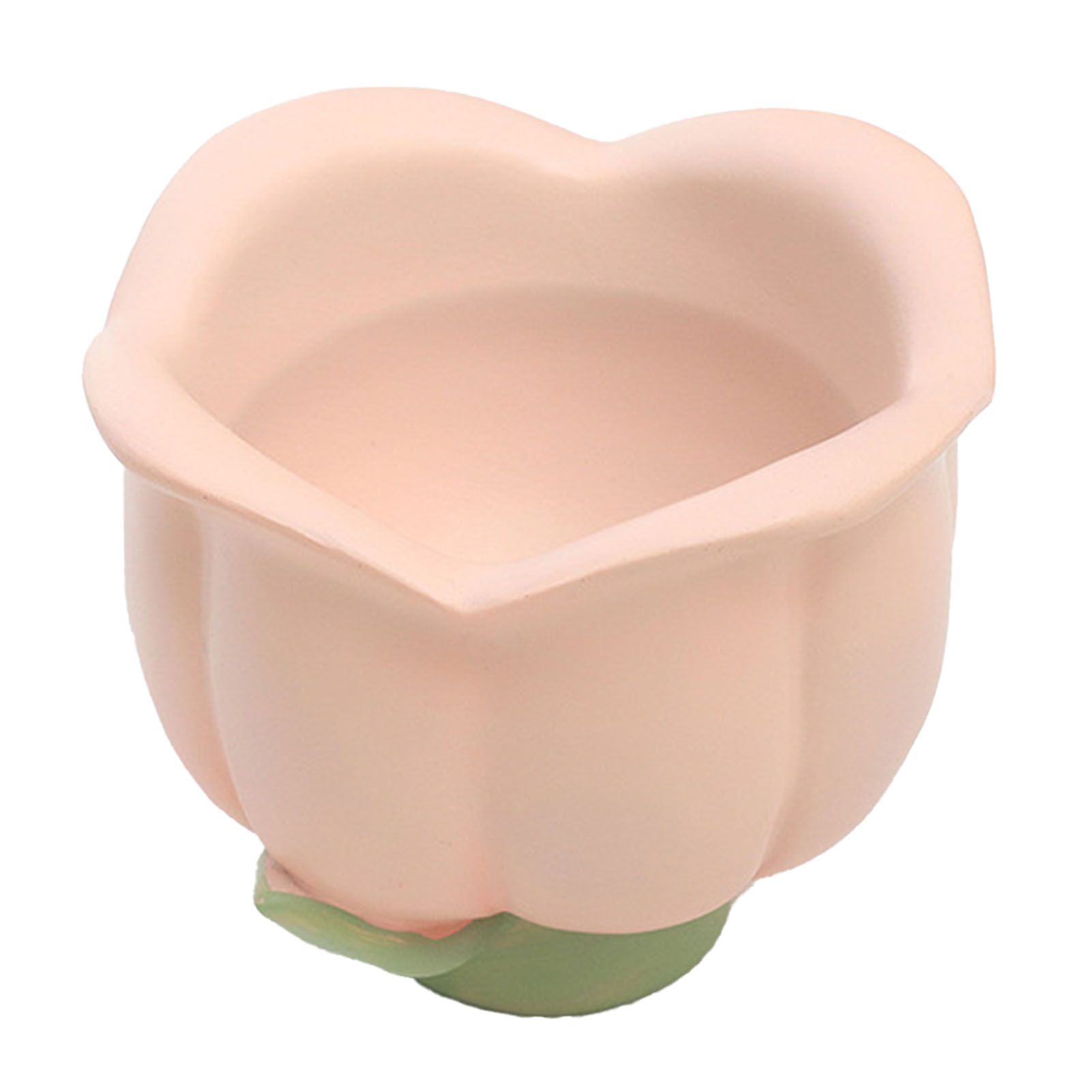 Flower Shape Storage Box Innovative Cute Resin Storage Decorative Ornament for Entryway Desk Dressing Table Tulip - Image 1
