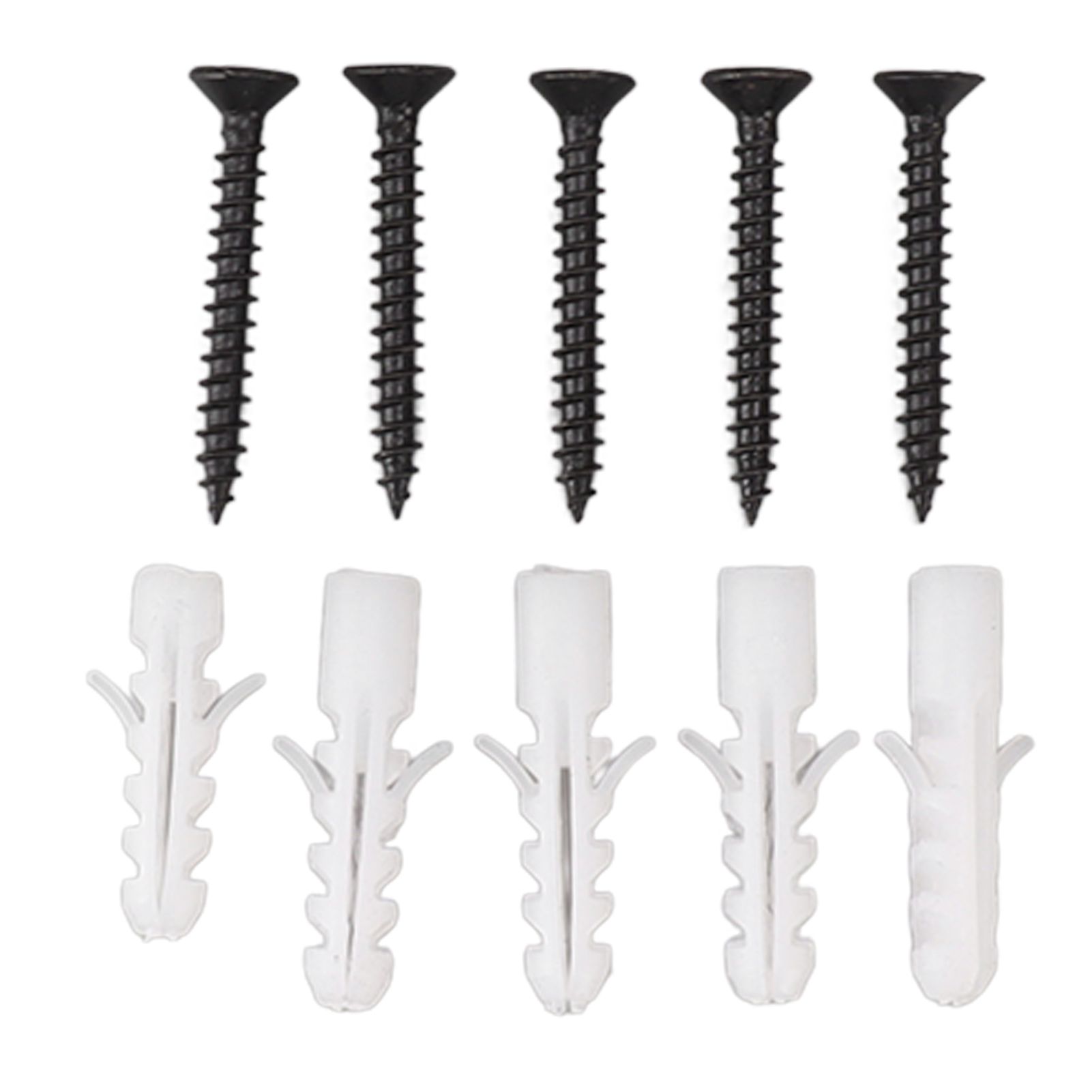 Wall Mount Clothes Rack Floating Iron Pipe Coat Hat Rack Multifunctional Clothing Hanger Black - Image 5