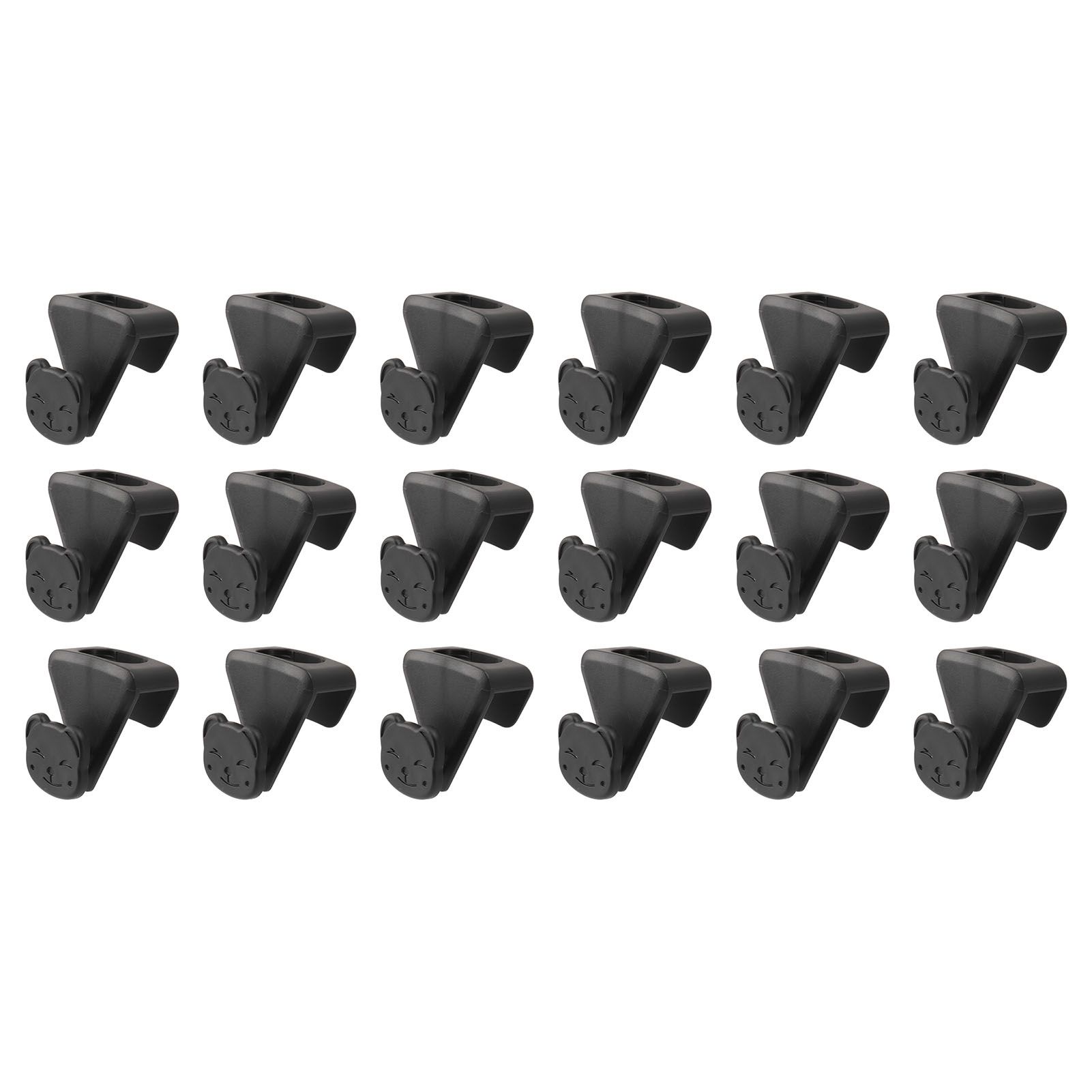 18 Pcs Clothes Hanger Connector Hook Space Saving Strong Bearing Hanger Extender for Closet Wardrobe Cartoon Style - Image 2