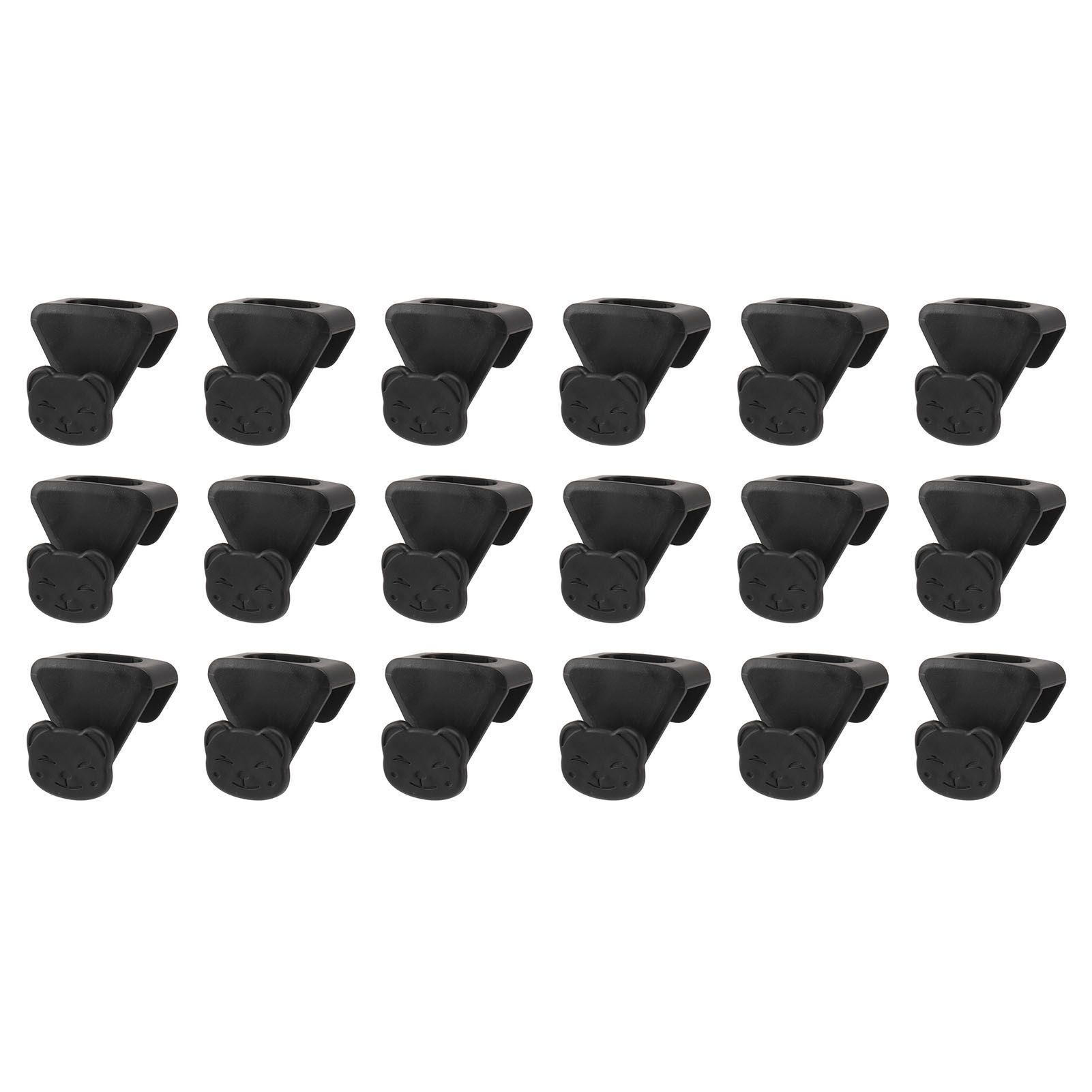 18 Pcs Clothes Hanger Connector Hook Space Saving Strong Bearing Hanger Extender for Closet Wardrobe Cartoon Style - Image 5