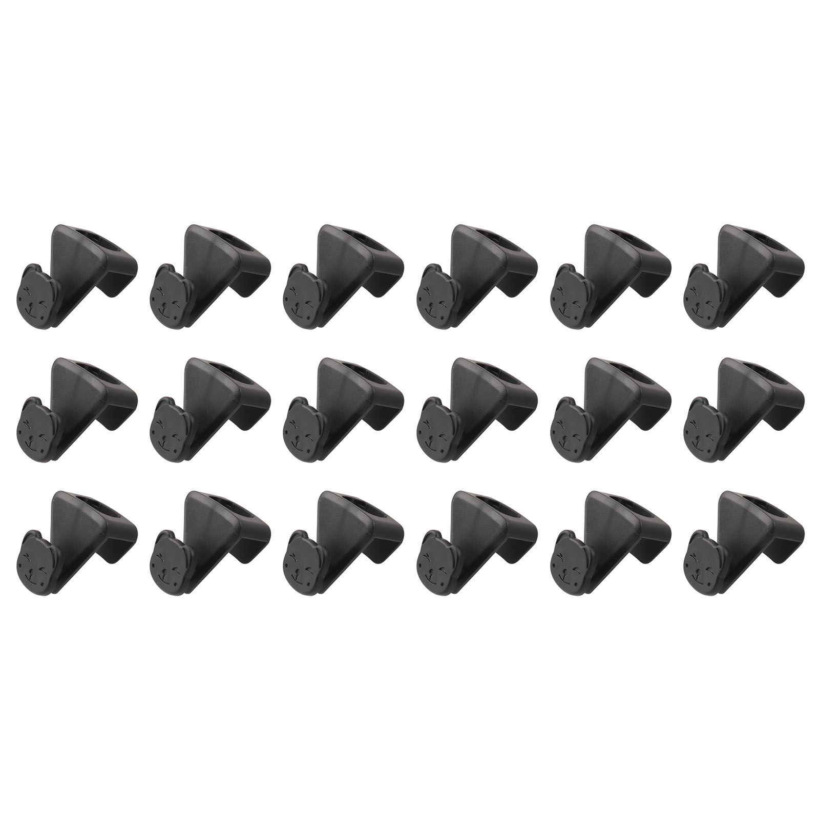 18 Pcs Clothes Hanger Connector Hook Space Saving Strong Bearing Hanger Extender for Closet Wardrobe Cartoon Style - Image 6