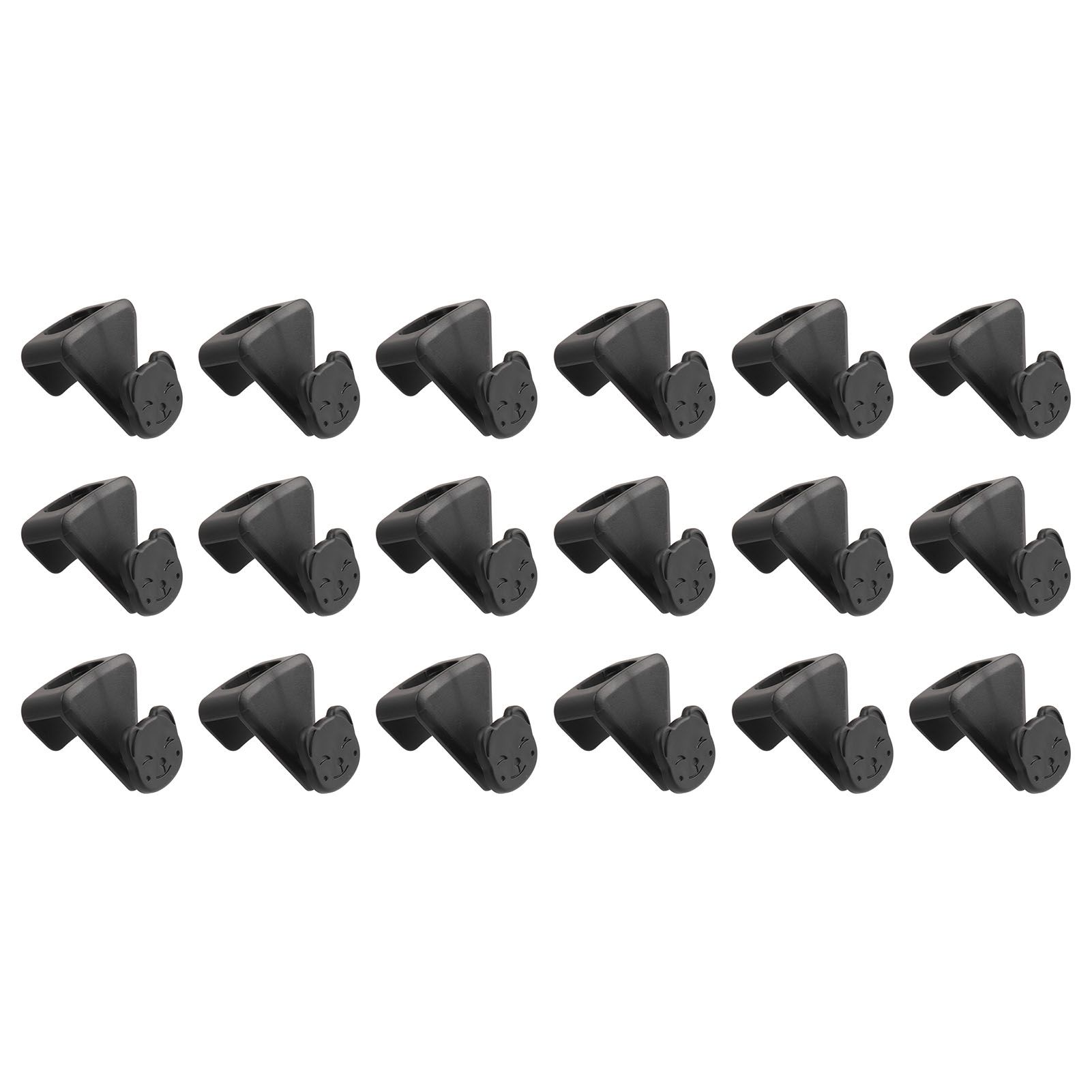 18 Pcs Clothes Hanger Connector Hook Space Saving Strong Bearing Hanger Extender for Closet Wardrobe Cartoon Style - Image 7
