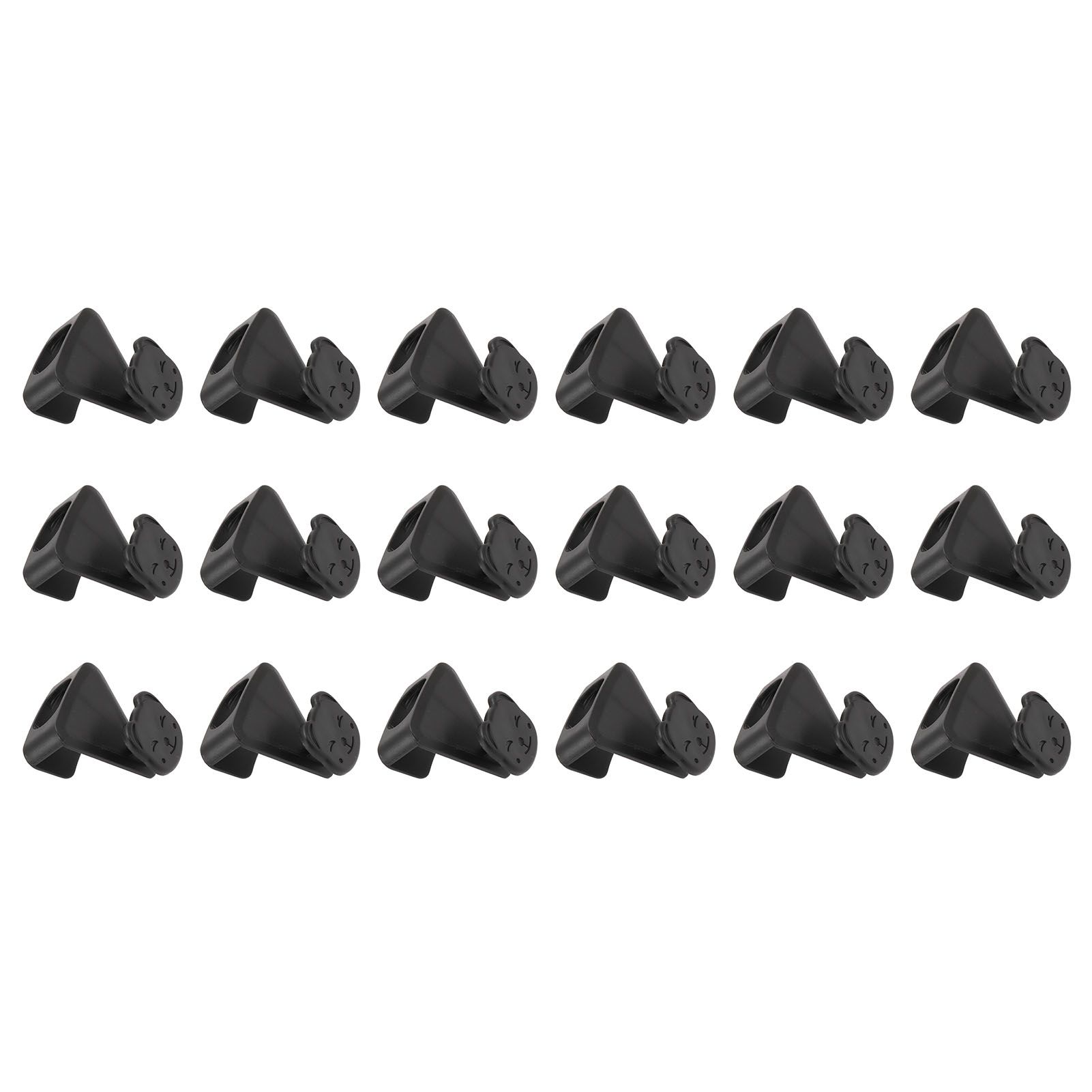18 Pcs Clothes Hanger Connector Hook Space Saving Strong Bearing Hanger Extender for Closet Wardrobe Cartoon Style - Image 8