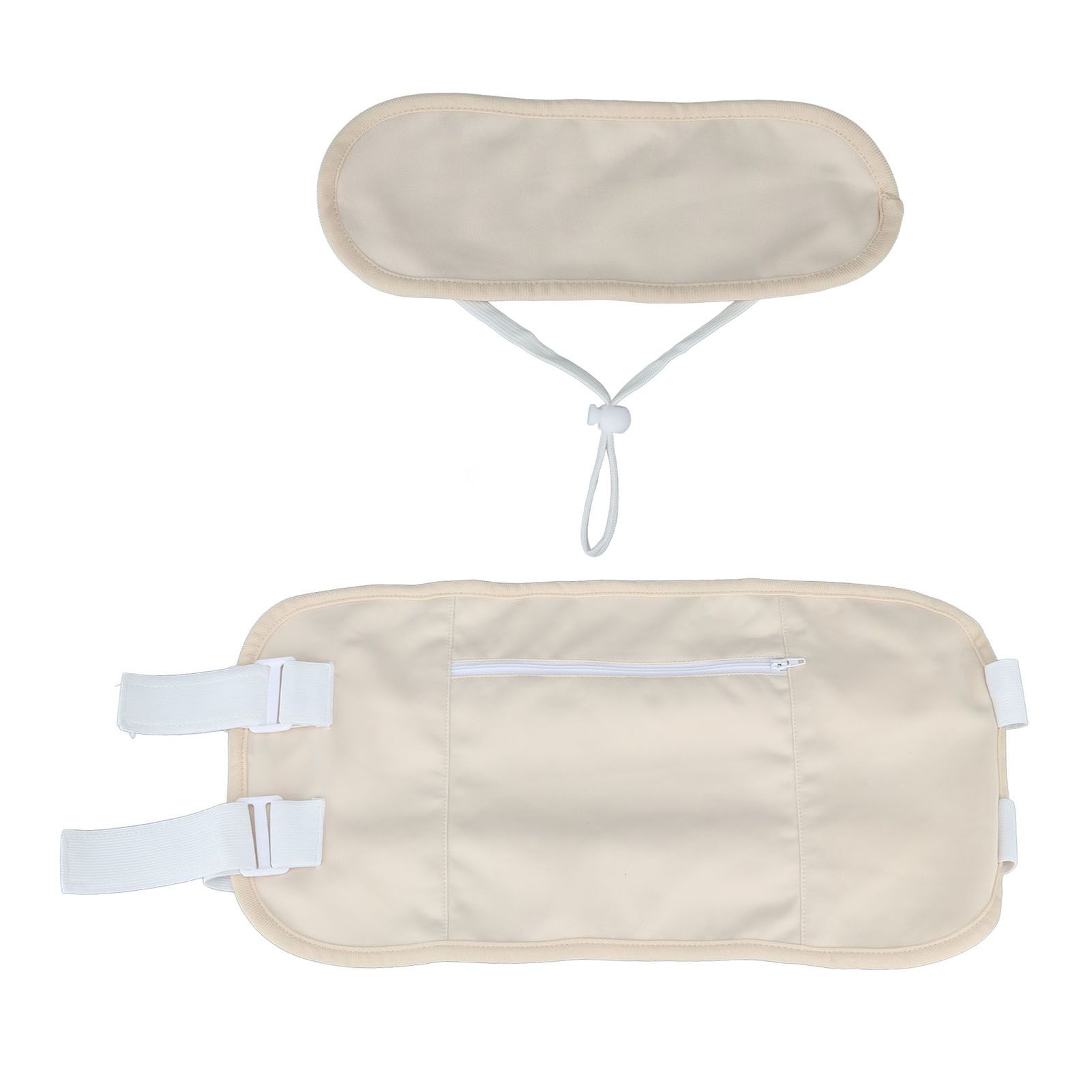 Castor Oil Pack Wrap Light Weight Organic Castor Oil Pack Kit Adjustable Castor Oil Pack for Sleeping Reading Yoga - Image 1