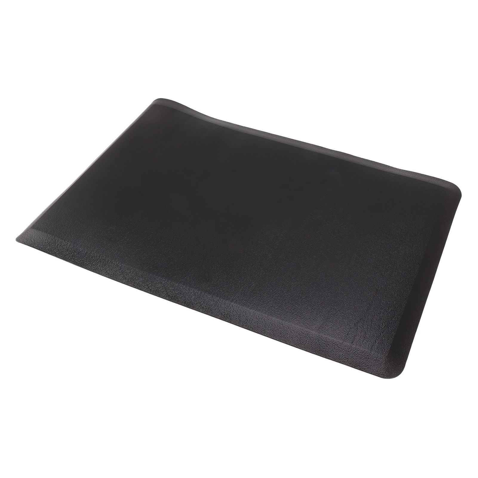 Kitchen Mat Waterproof Oilproof Floor Mat Rug 44x70cm Home Decoration Black for Office Hotel - Image 2