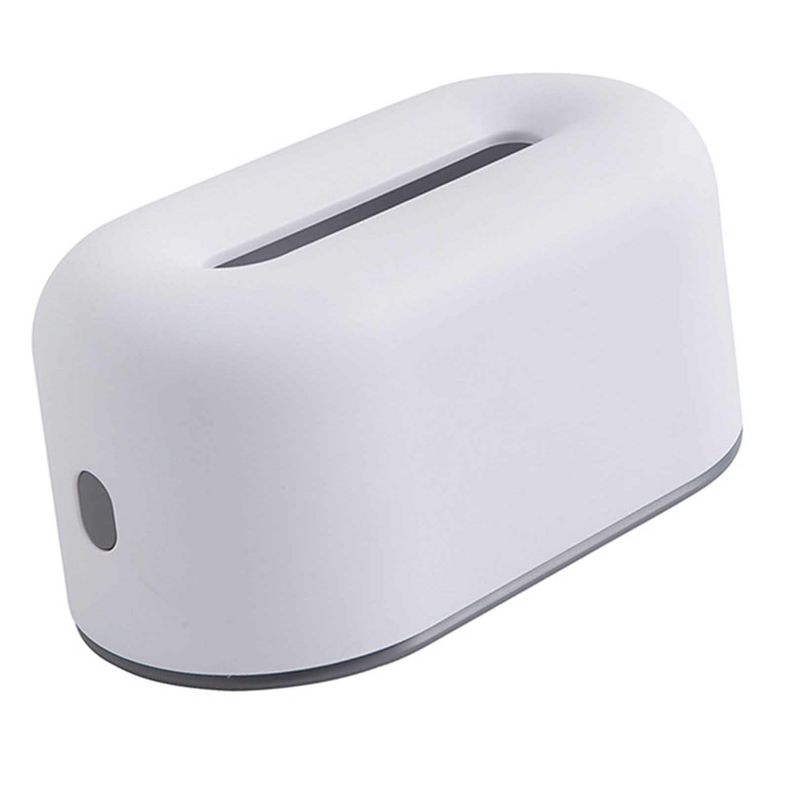 Nordic Ins Plastic Tissue Box Simple Paper Holder Dispenser Home Storage Case for Home Dormitory Bedroom Coffee Table Restaurant Warm White - Image 2