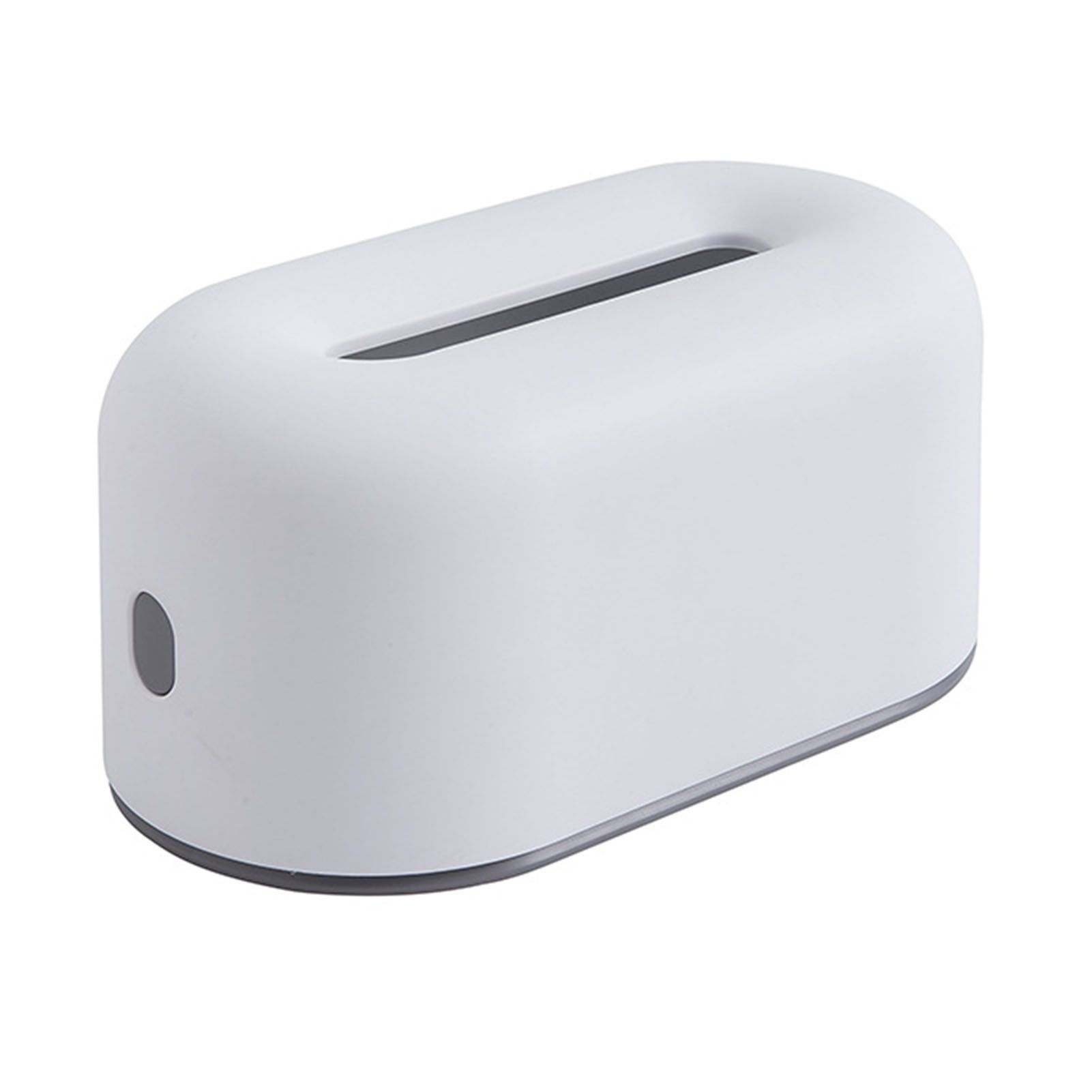Nordic Ins Plastic Tissue Box Simple Paper Holder Dispenser Home Storage Case for Home Dormitory Bedroom Coffee Table Restaurant Warm White - Image 4
