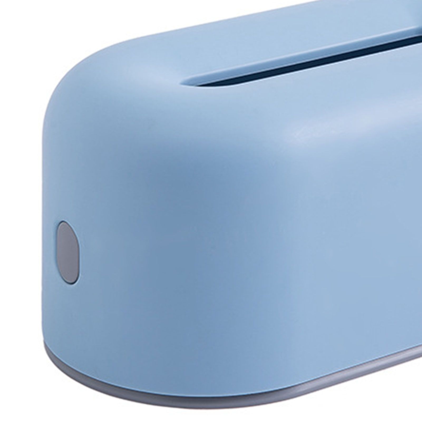 Nordic Ins Plastic Tissue Box Simple Paper Holder Dispenser Home Storage Case for Home Dormitory Bedroom Coffee Table Restaurant Sky Blue - Image 7