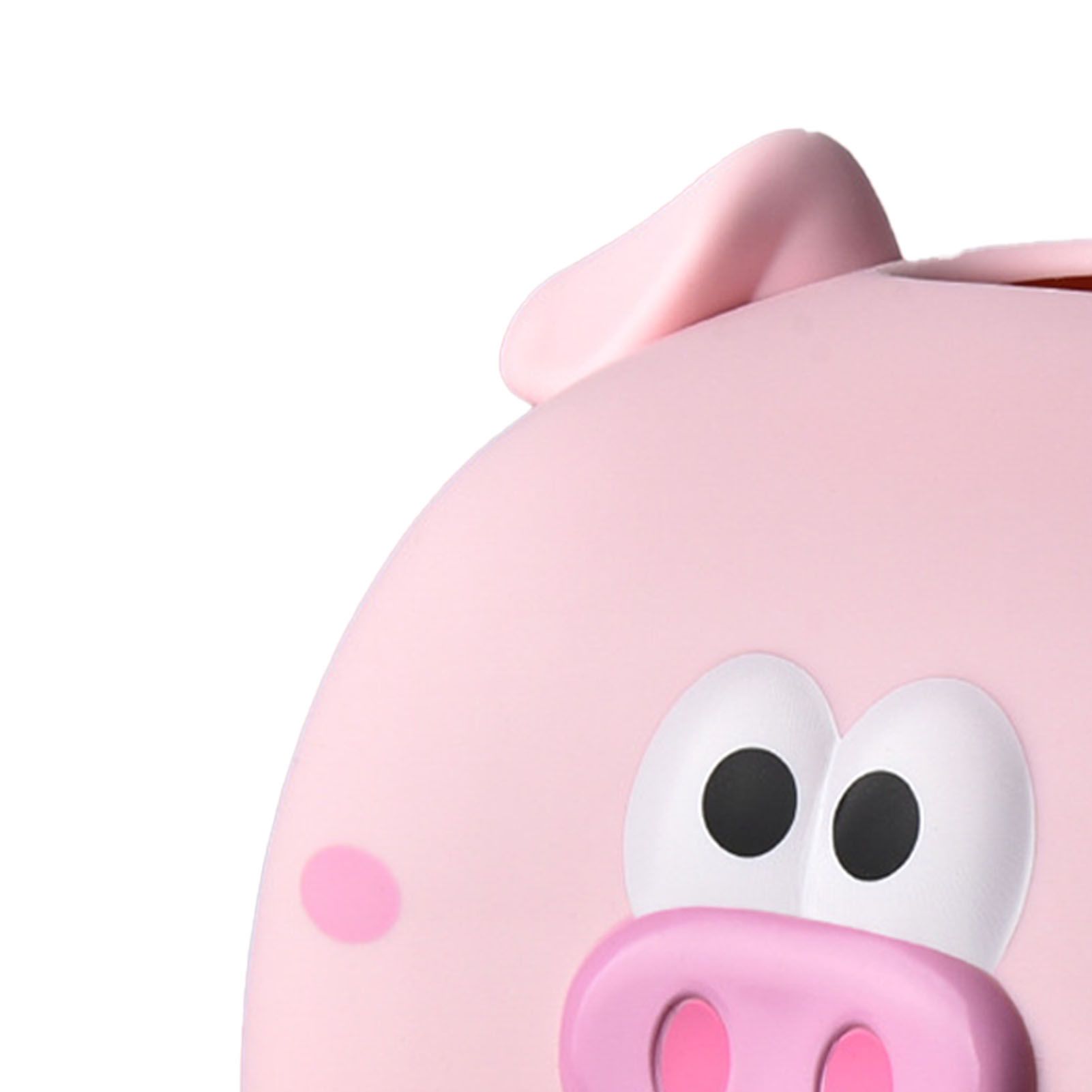 Cute Tissue Storage Box Pig Shaped Decorative Towel Napkin Container Case For Tabletop Pink - Image 7