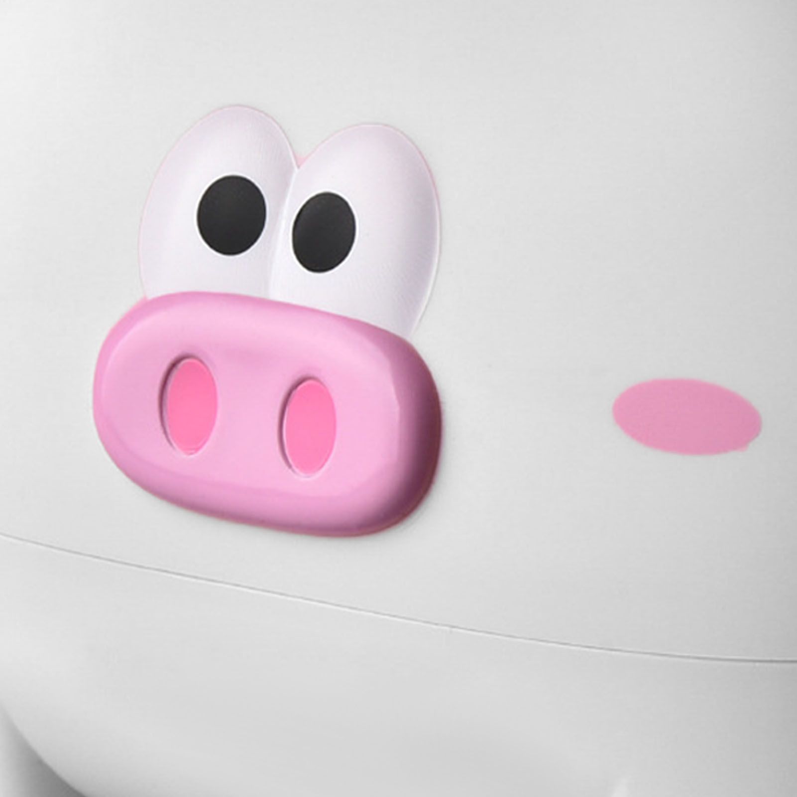 Cute Tissue Storage Box Pig Shaped Decorative Towel Napkin Container Case For Tabletop White - Image 8