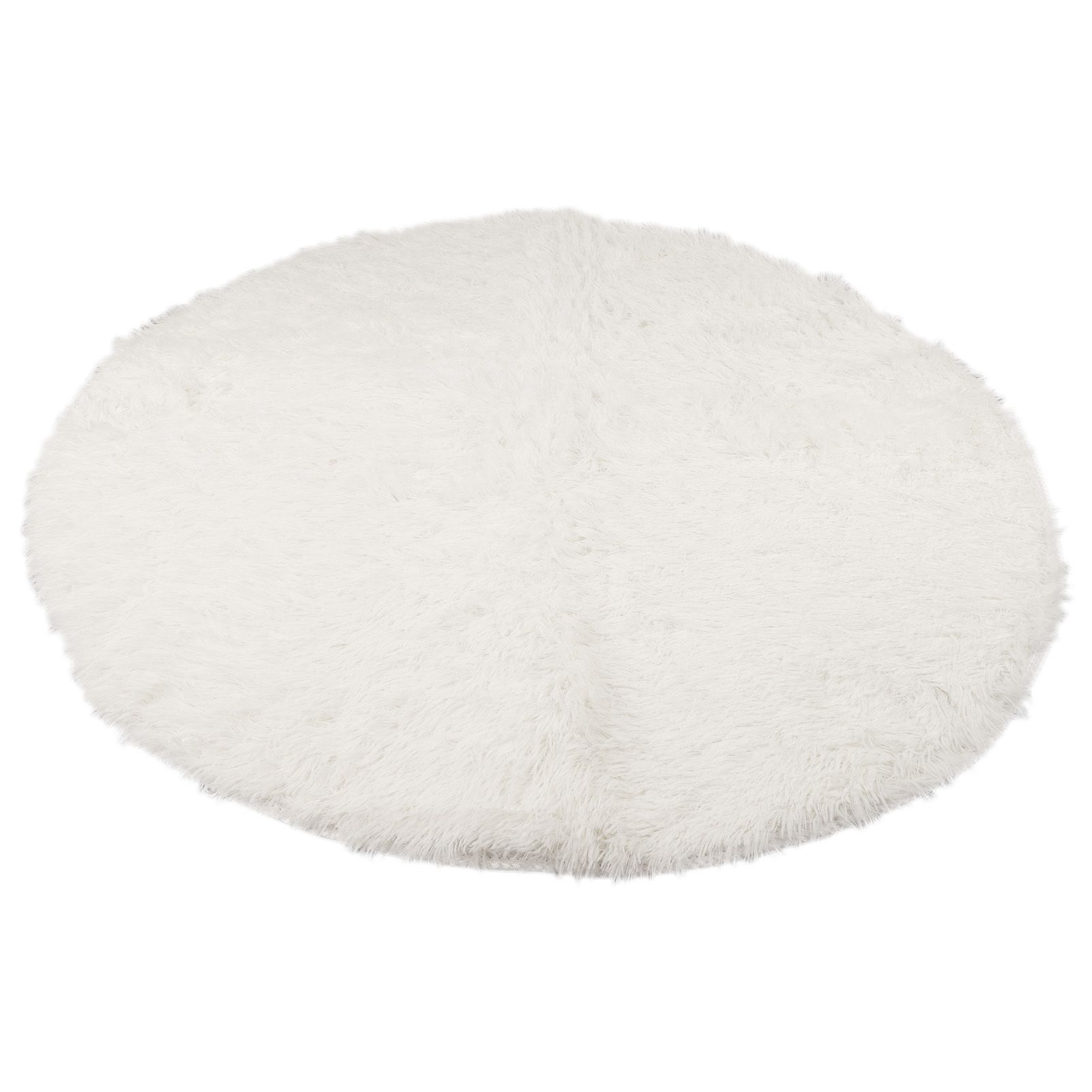Round Plush Carpet Super Soft Fluffy Carpets Anti Skid Fuzzy Rug Modern Plush Area Rugs for Living Room Bedroom White - Image 6