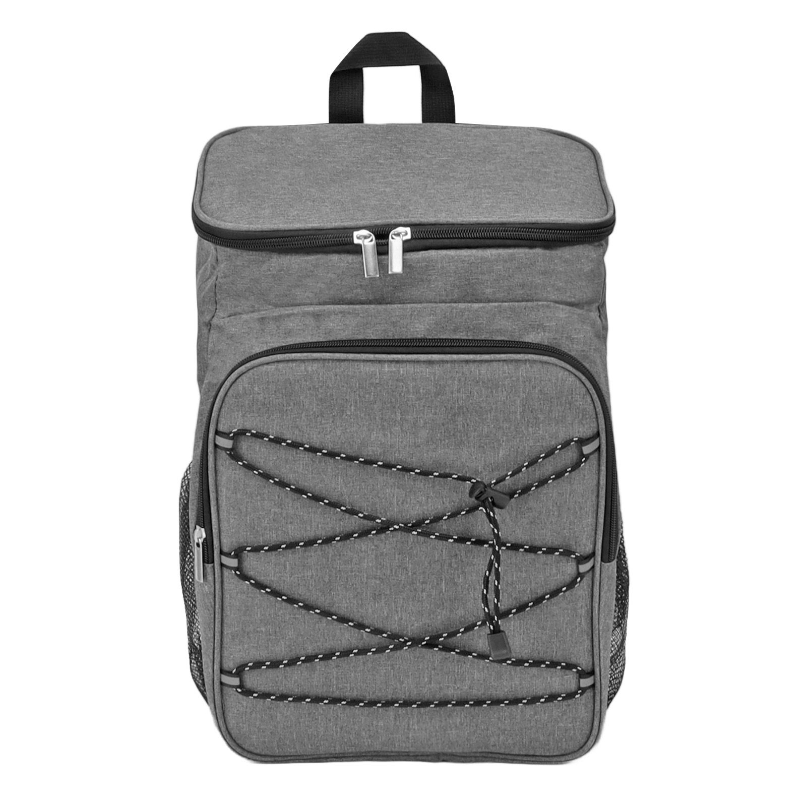 Camping Insulated Backpack Cooler Backpackck Thermal Cooler Bag with Cup Holders for Fruits Drinks Lunch Boxes Mobile Phones Wallets - Image 4