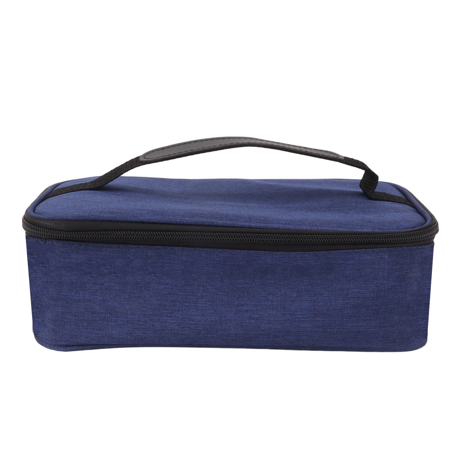 Lunch Bag 3.2L Large Capacity Leakproof Oxford Fabric Portable Handle Insulated Lunch Bag for Office School Outing Blue - Image 1