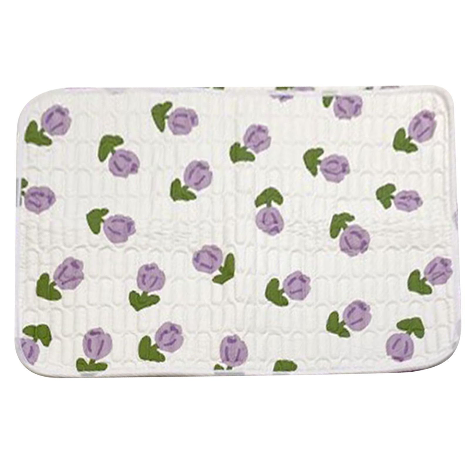 Urine Mattress 2 Sided Protector Pad Cover Leak Proof Non Slip Washable Waterproof Purified Cotton Tulip M - Image 1