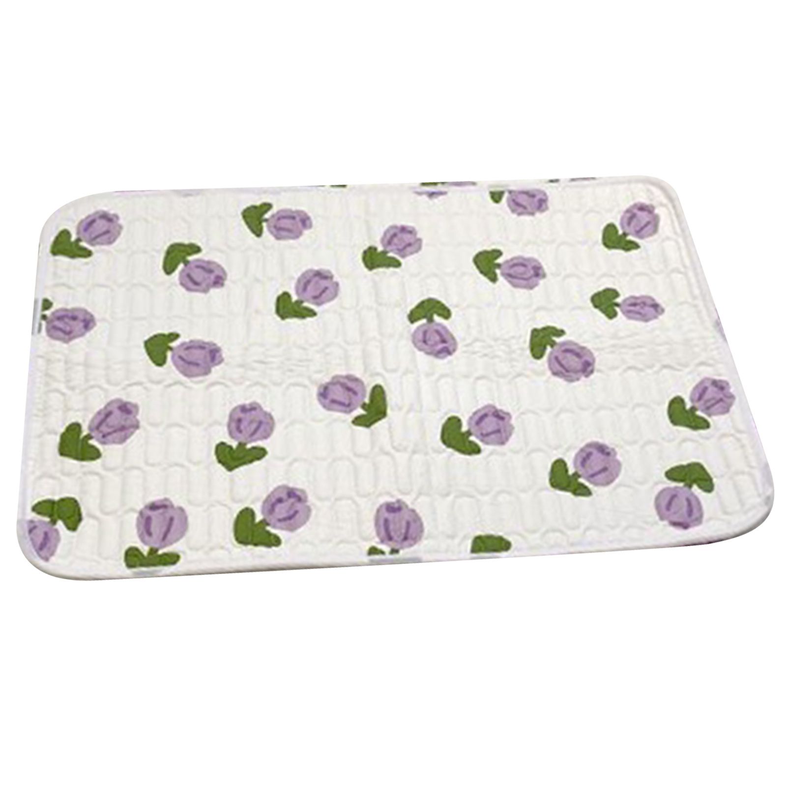 Urine Mattress 2 Sided Protector Pad Cover Leak Proof Non Slip Washable Waterproof Purified Cotton Tulip M - Image 3