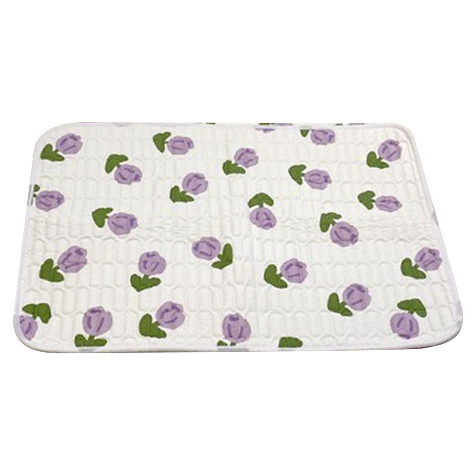 Urine Mattress 2 Sided Protector Pad Cover Leak Proof Non Slip Washable Waterproof Purified Cotton Tulip M - Image 4