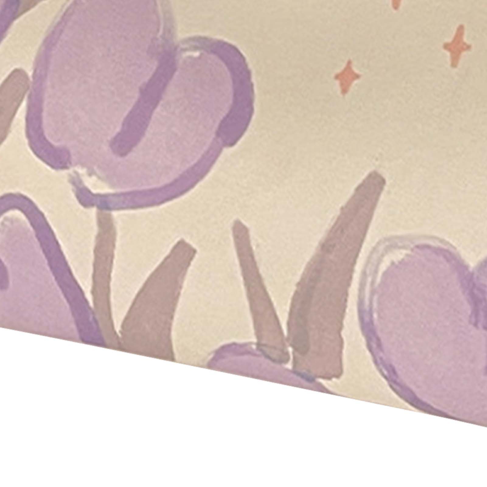 Paper Box Cover Large Cute PU Leather Facial Hand Paper Box Cover for Bedroom Living Room Cars Purple - Image 8