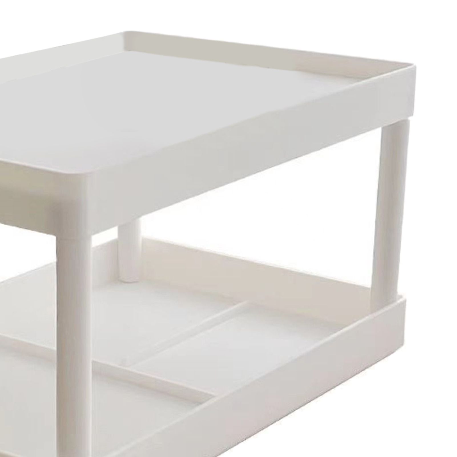 Makeup Stand 2 Layer Organizer Bedroom Office Student Dormitories Desktop Debris Storage Rack Small - Image 7