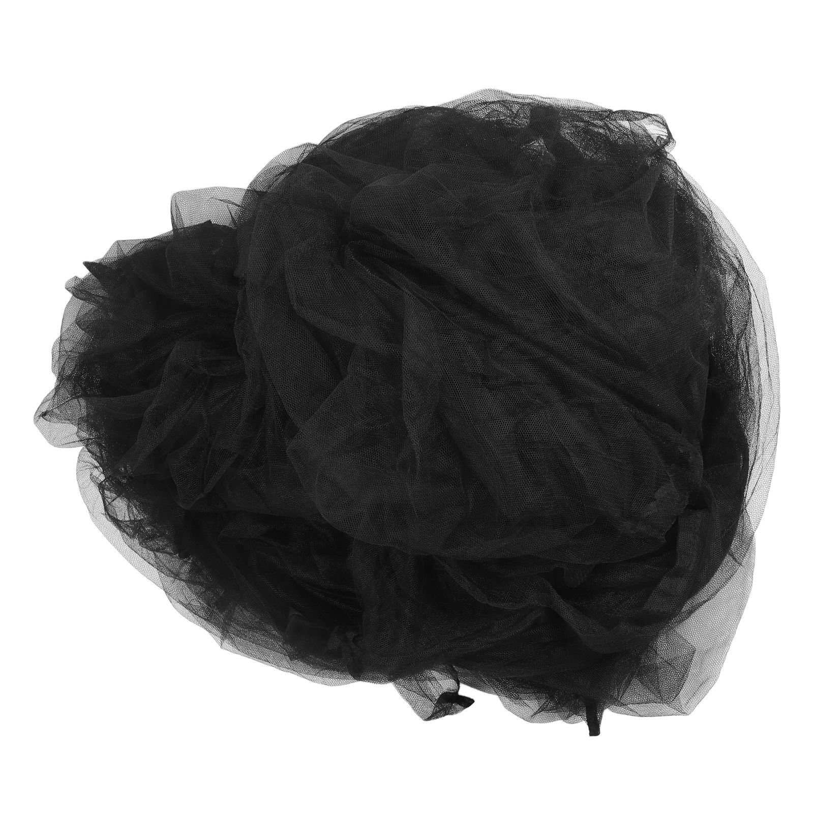 Bug Bed Net Black Light Weight Bed Net Exquisite 4 Corners Bed Canopy Net for Indoors Outdoors - Image 3