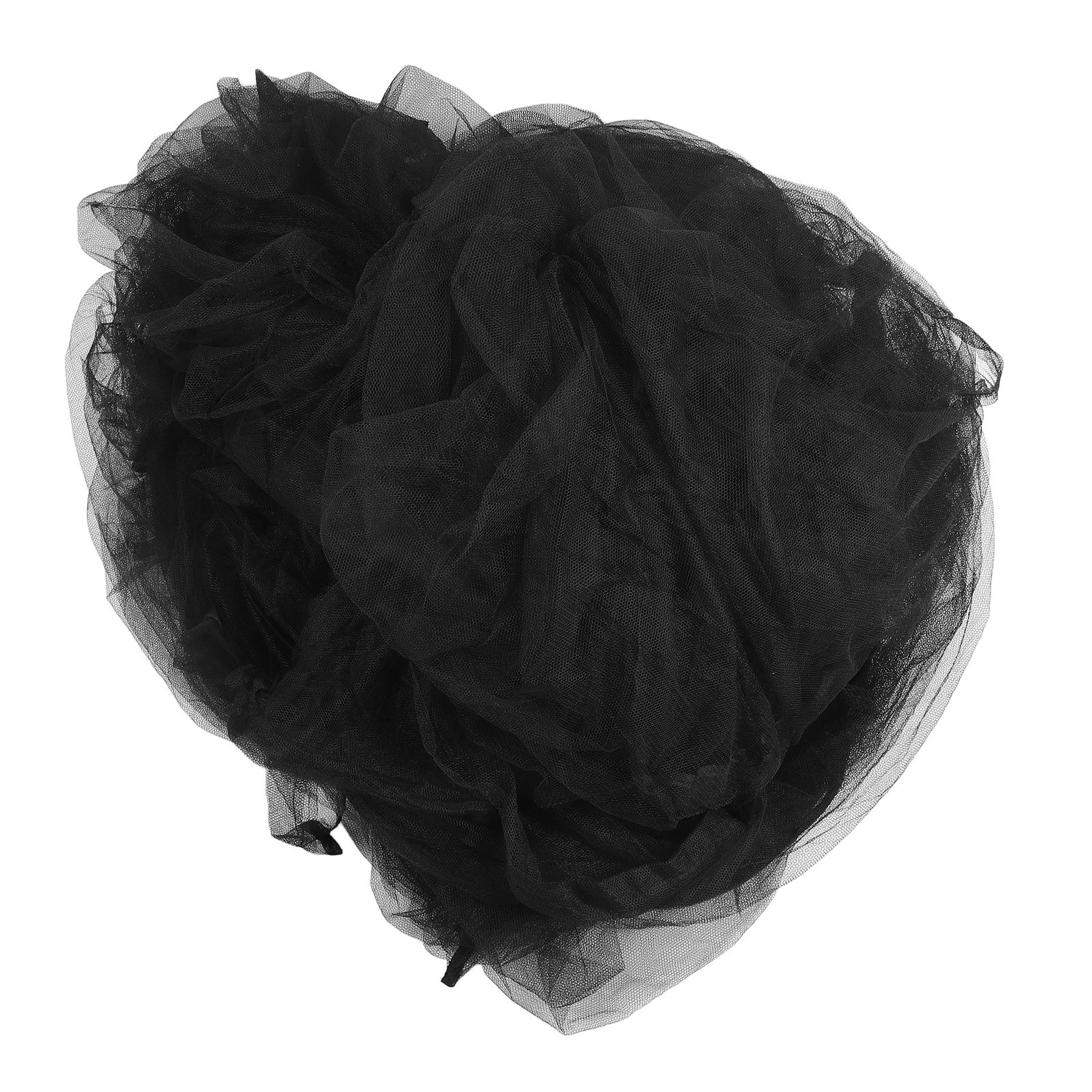 Bug Bed Net Black Light Weight Bed Net Exquisite 4 Corners Bed Canopy Net for Indoors Outdoors - Image 4