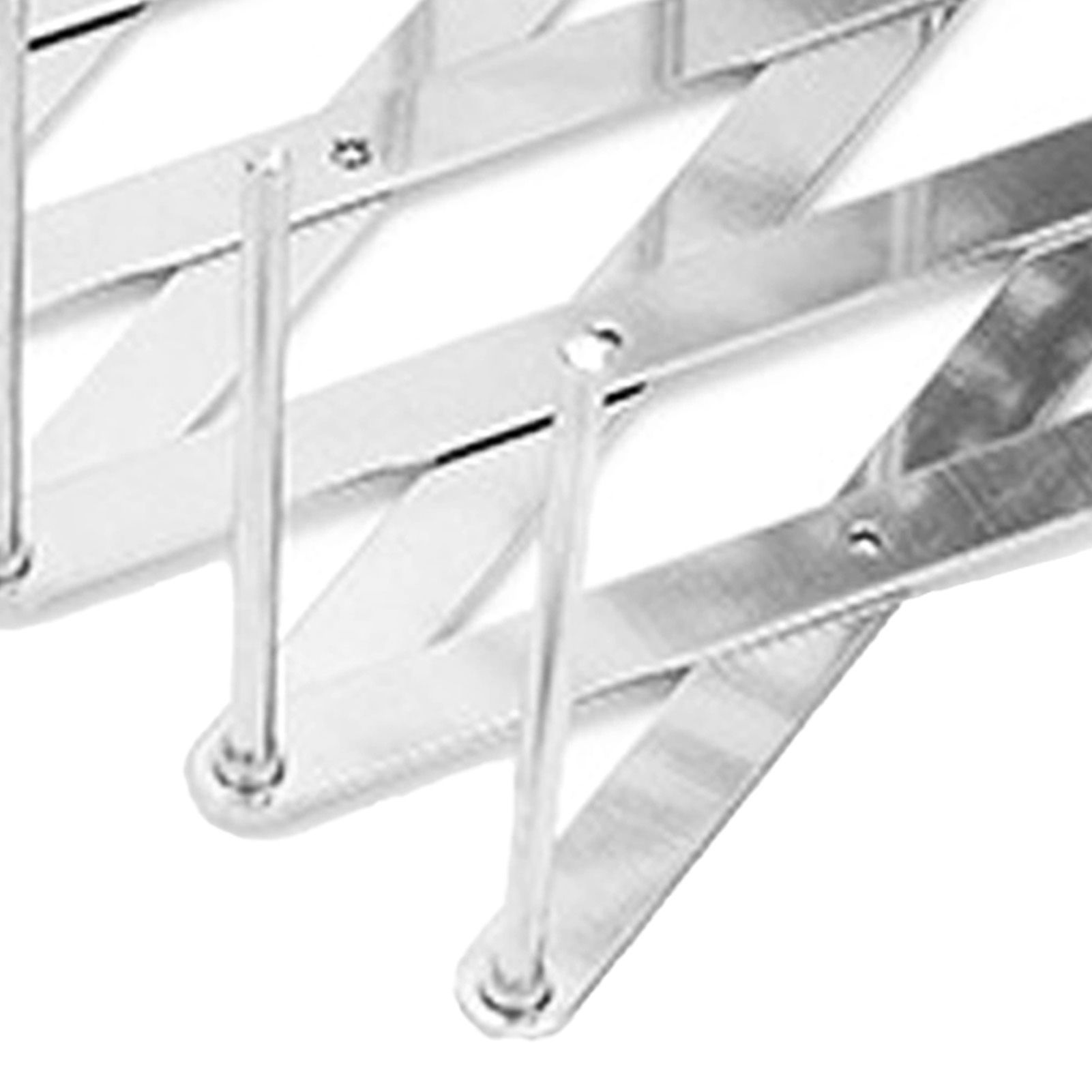 Dish Drying Rack Telescopic Stainless Steel Slip Resistant Adjustable Dish Drainer Organizer for Kitchen 1PCS - Image 7