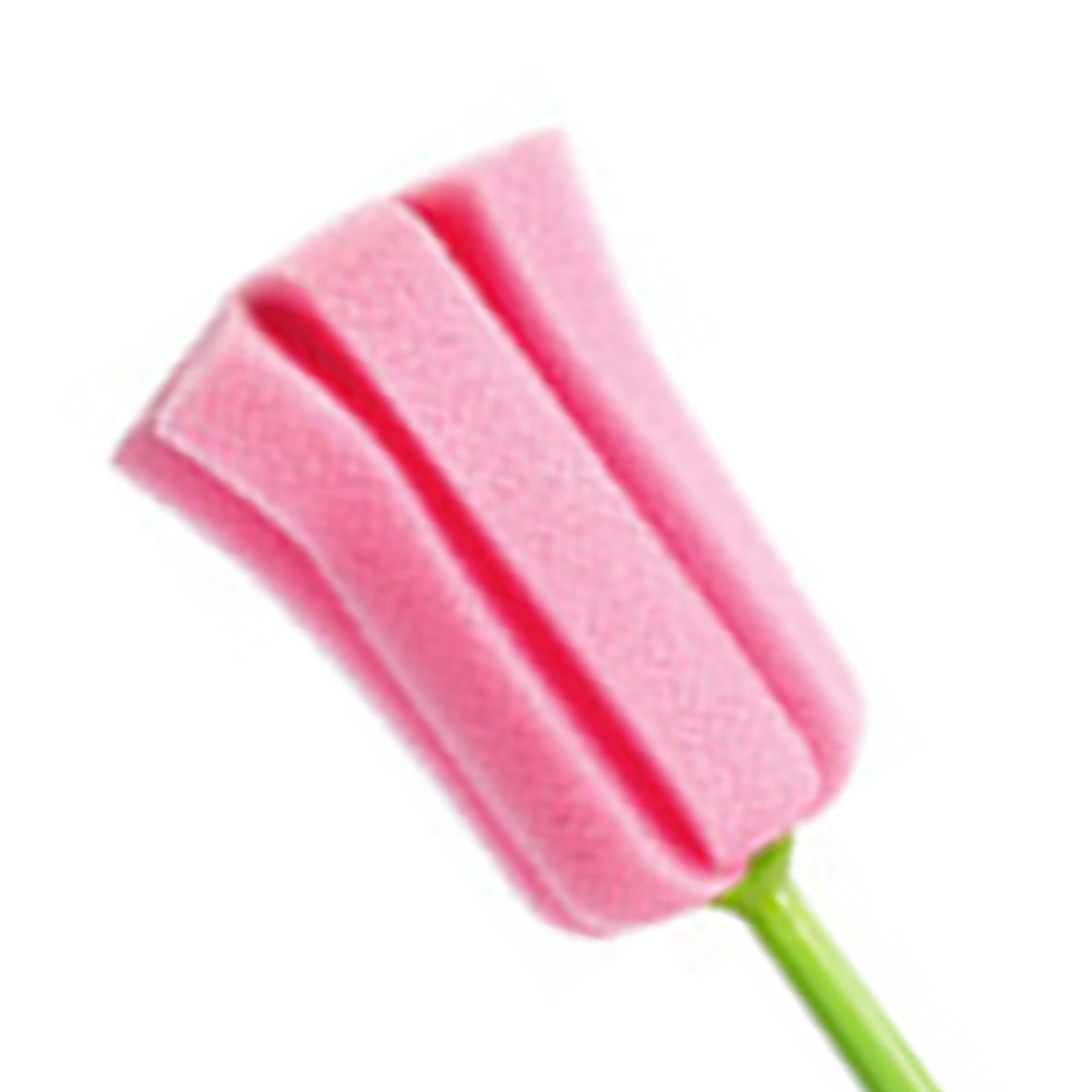 2PCS Sponge Cleaning Brush Long Handle Grip Cup Brush for Coffee Mugs Winebottle Baby Bottles Pink - Image 7