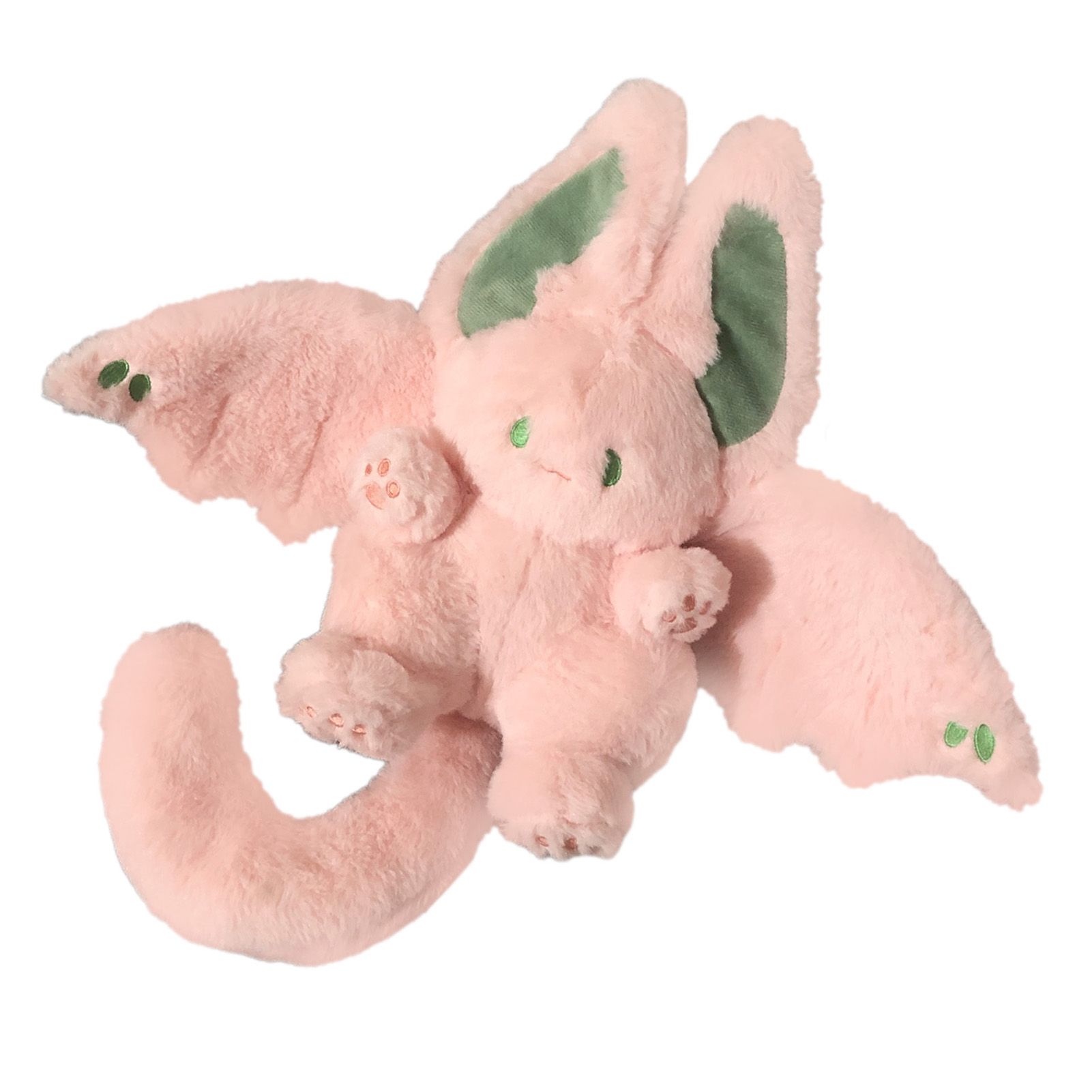 Plush Rabbit Doll Soft Cute PP Cotton Filling Wing Long Tail Design Stuffed Bunny Toy for Children Adults Pink - Image 2