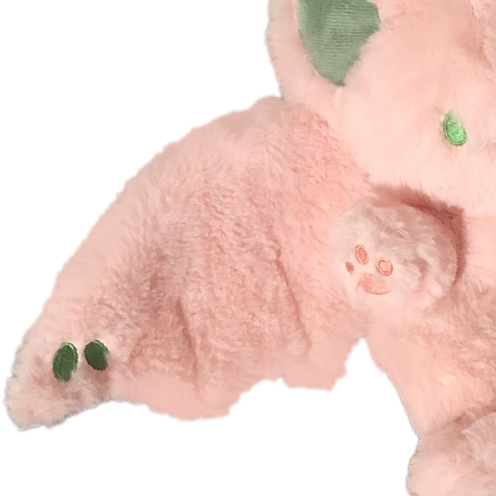Plush Rabbit Doll Soft Cute PP Cotton Filling Wing Long Tail Design Stuffed Bunny Toy for Children Adults Pink - Image 8