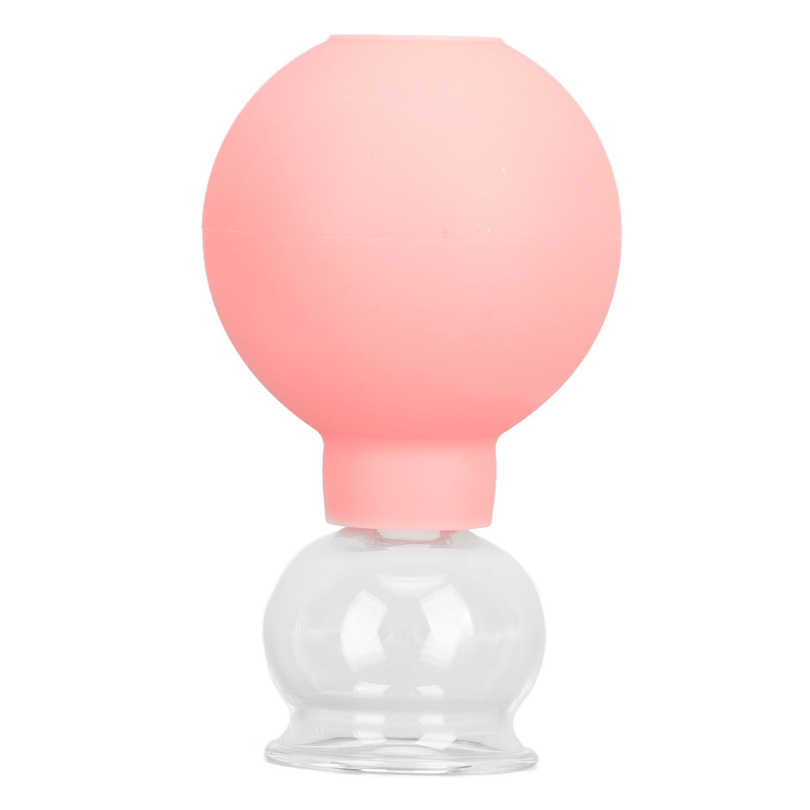 Glass Silicone Cupping Cup Vacuum Suction Massage Therapy for Face Skin Beauty Tool Model 2 - Image 1