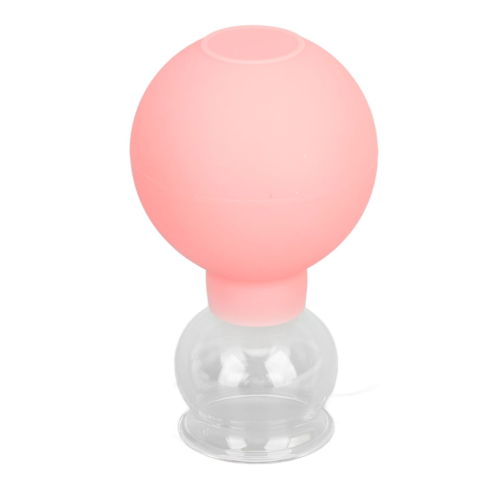 Glass Silicone Cupping Cup Vacuum Suction Massage Therapy for Face Skin Beauty Tool Model 2 - Image 2