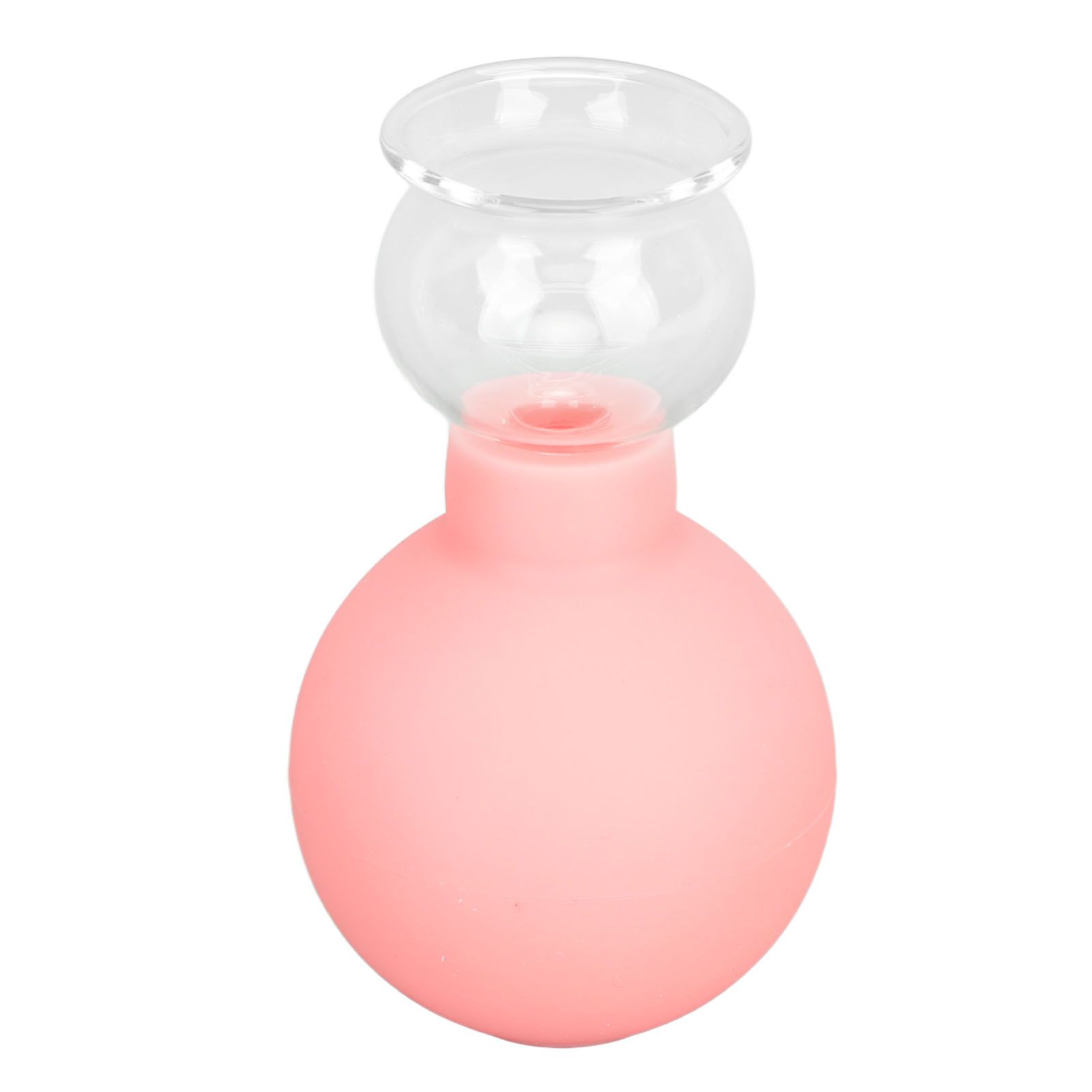 Glass Silicone Cupping Cup Vacuum Suction Massage Therapy for Face Skin Beauty Tool Model 2 - Image 4