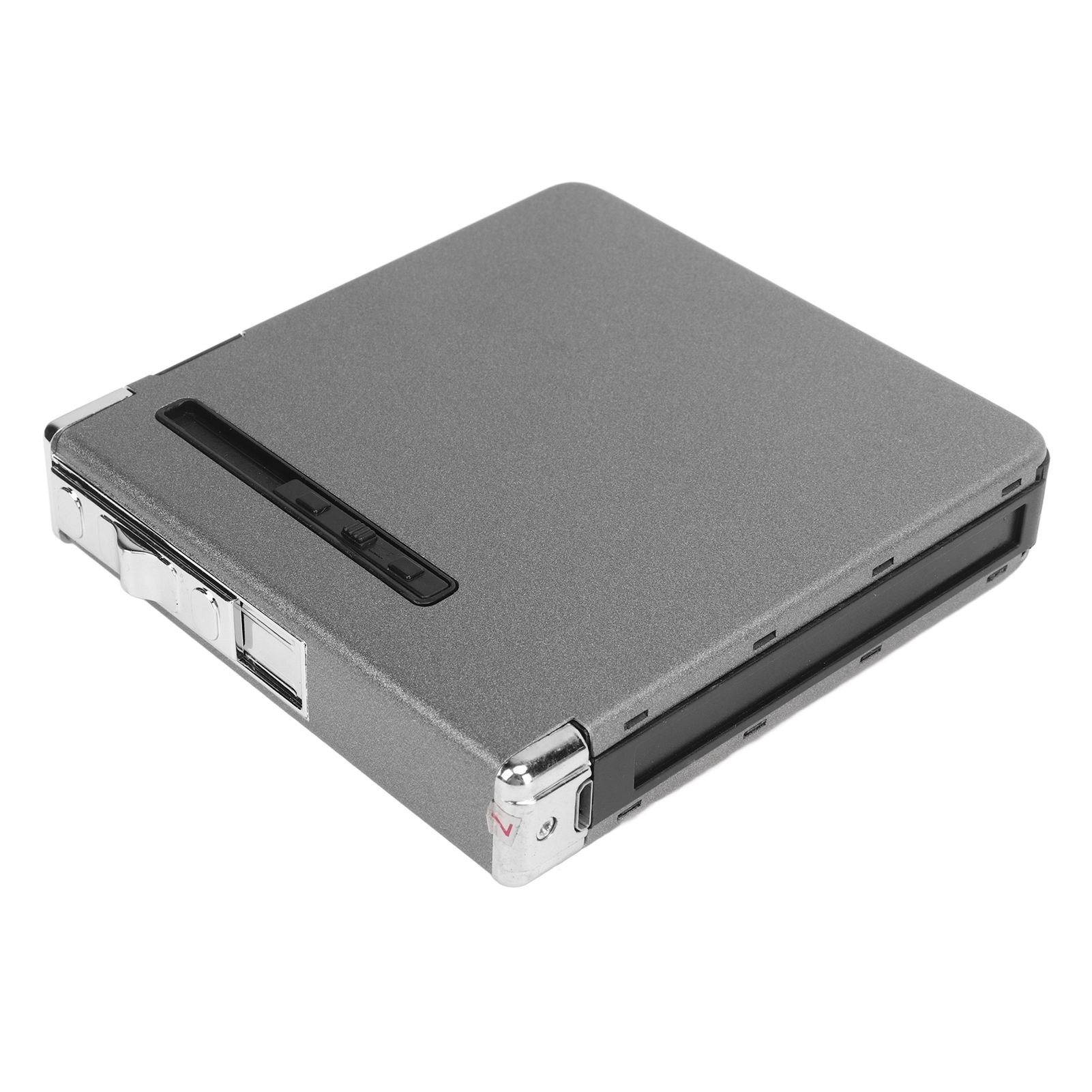 20 Regular Cigarettes Case Box USB Rechargeable Cigarette Case with Lighter for Men Women Ideal Gift for Smoker Gray Matte - Image 3