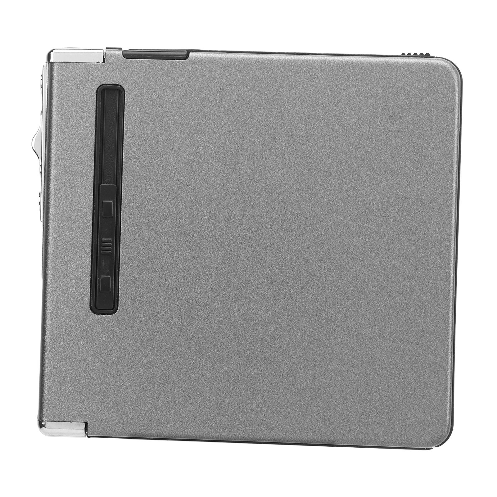20 Regular Cigarettes Case Box USB Rechargeable Cigarette Case with Lighter for Men Women Ideal Gift for Smoker Gray Matte - Image 6