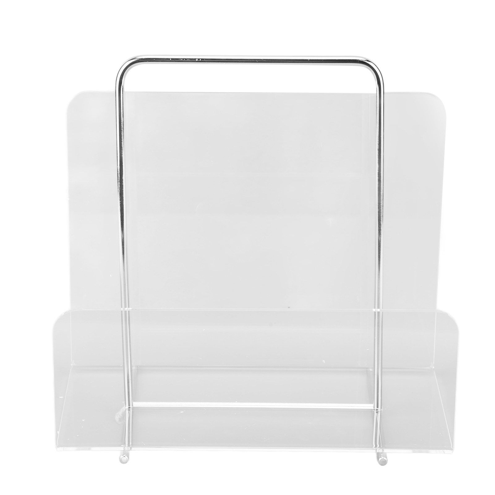 Acrylic Magazine Rack Transparent Acrylic File Book Holder for Office Organization Storage Decoration Reception - Image 3