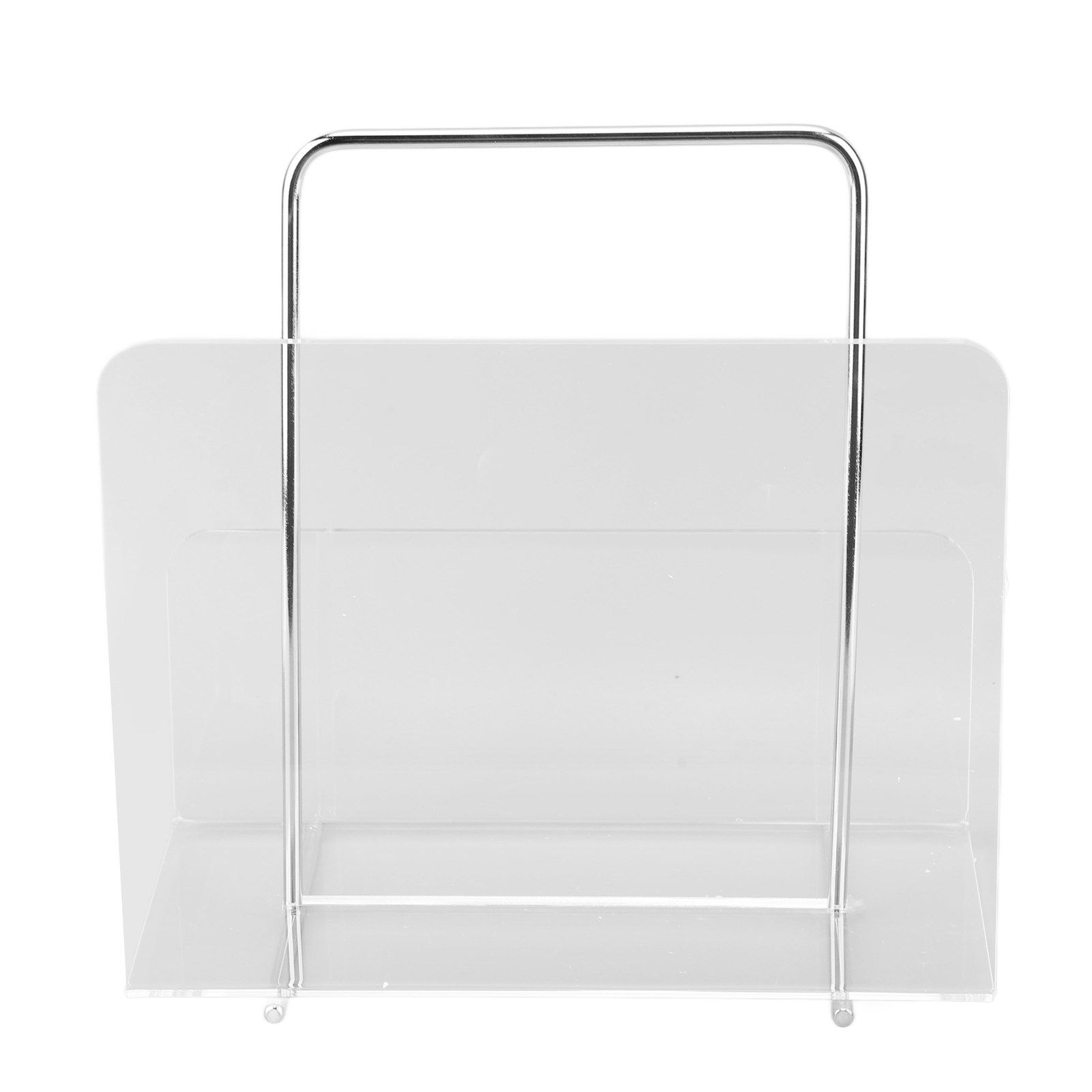 Acrylic Magazine Rack Transparent Acrylic File Book Holder for Office Organization Storage Decoration Reception - Image 4